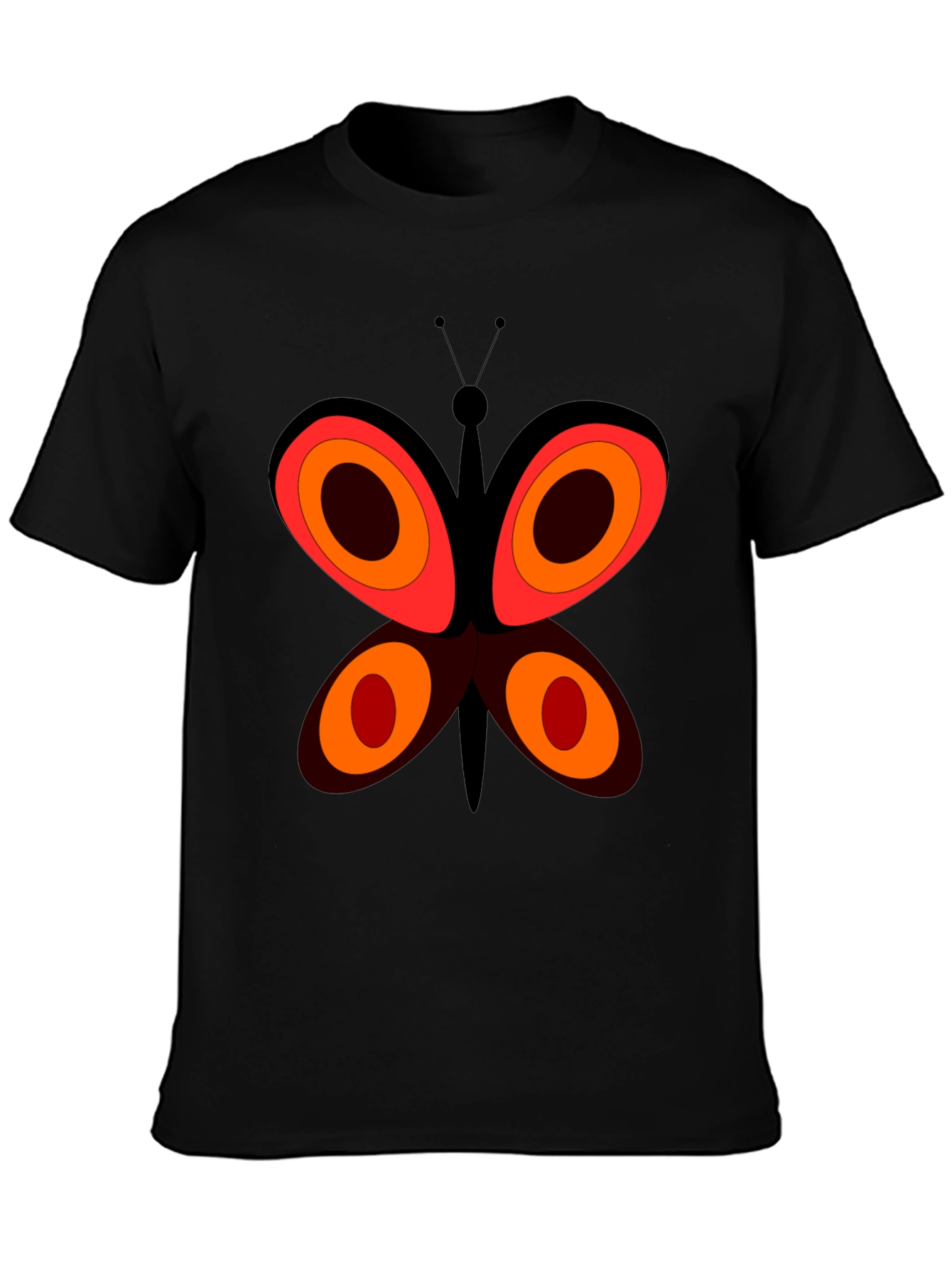 Butterfly Graphic Tee - Modern Art T-Shirt