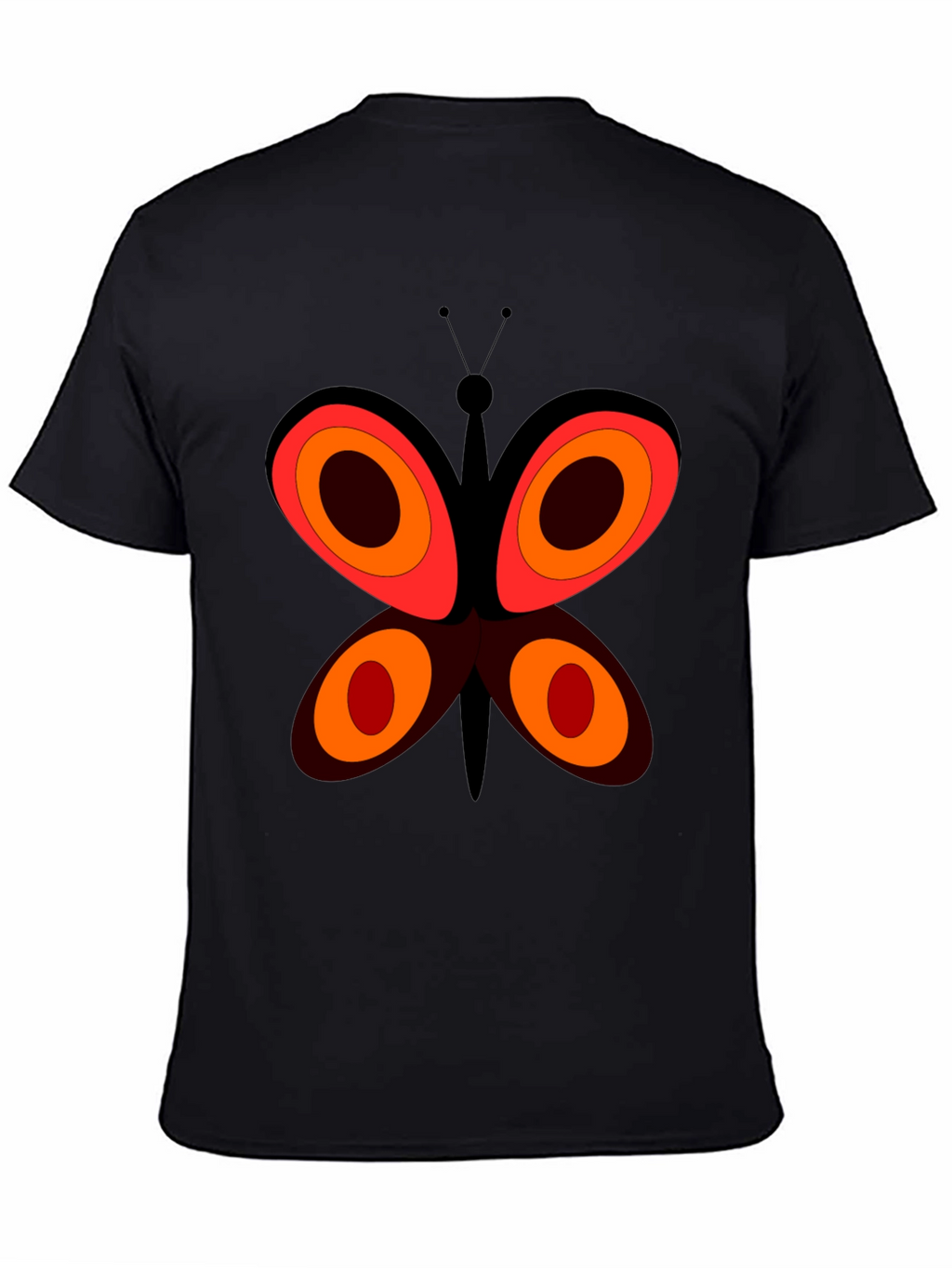 Butterfly Graphic Tee - Modern Art T-Shirt