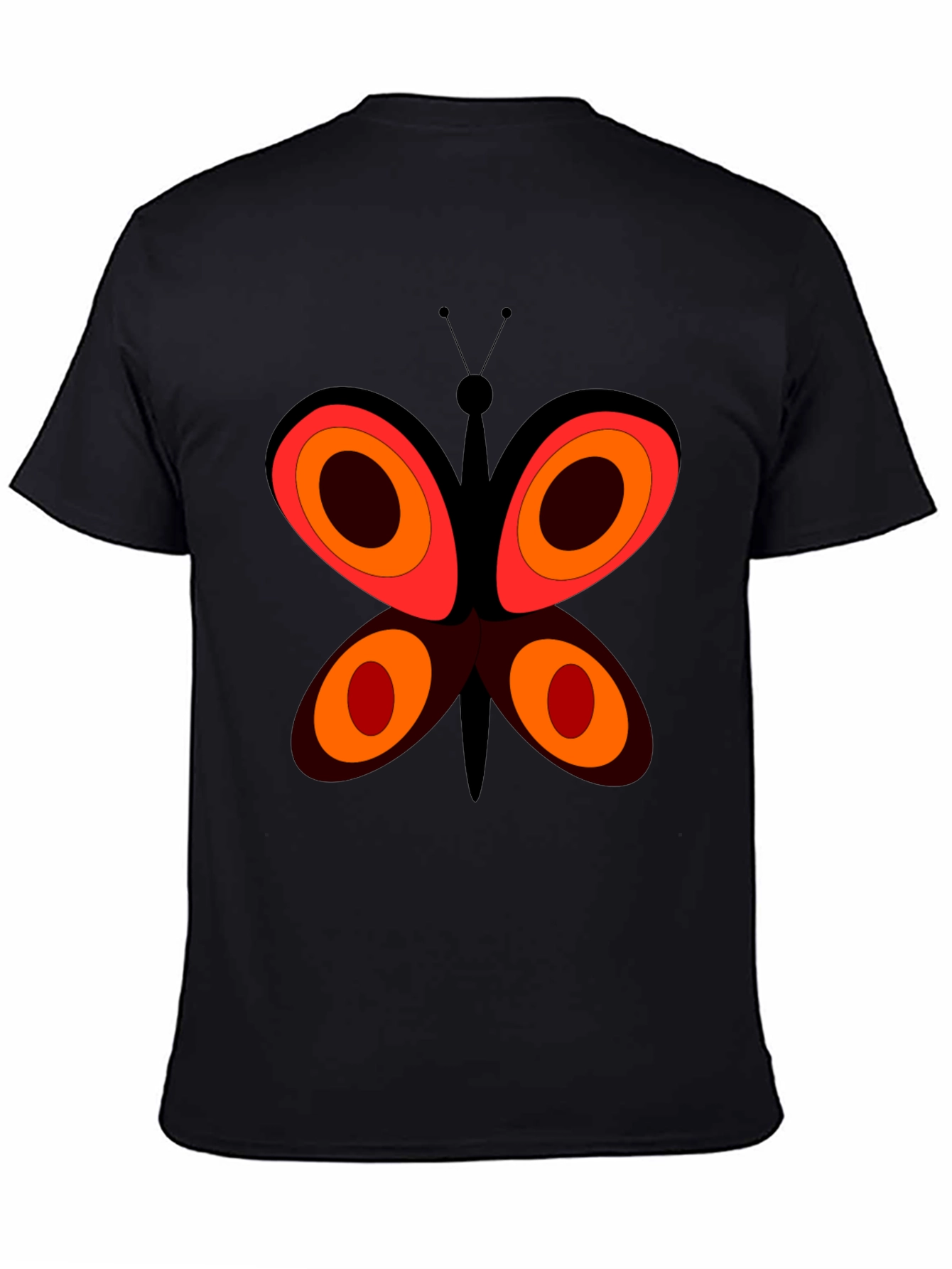 Butterfly Graphic Tee - Modern Art T-Shirt