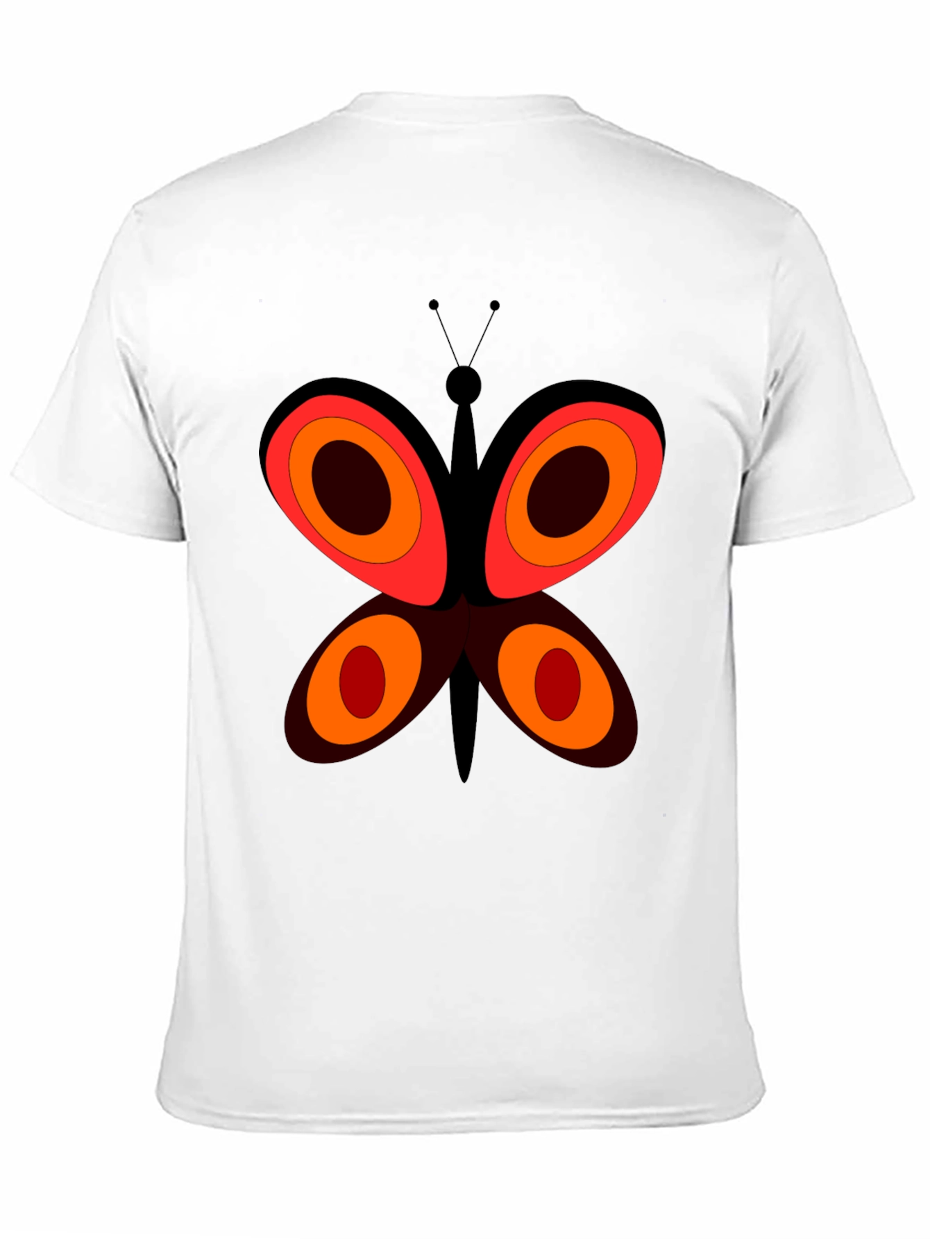Butterfly Graphic Tee - Modern Art T-Shirt