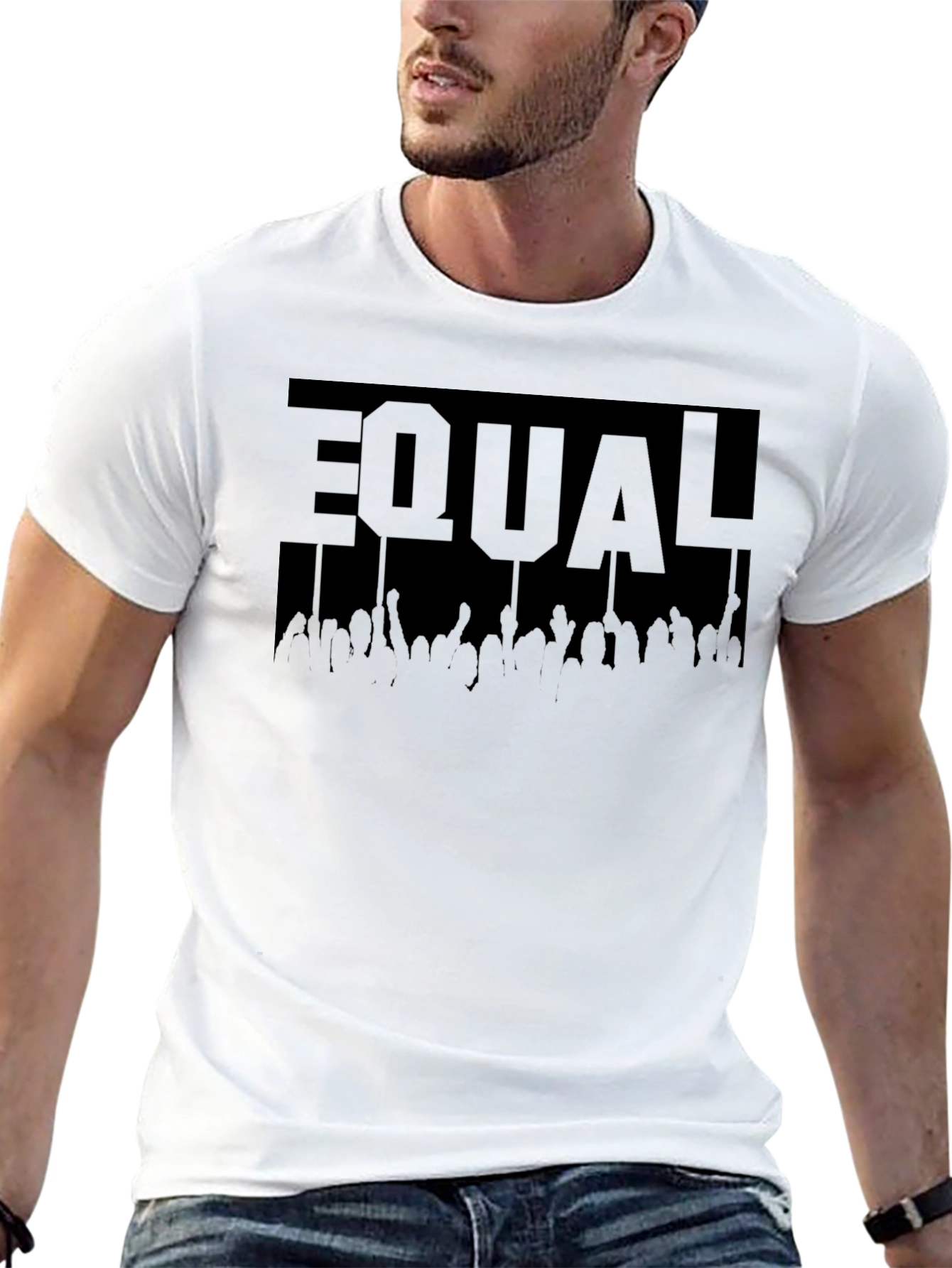 Equal Rights Graphic Tee - Black
