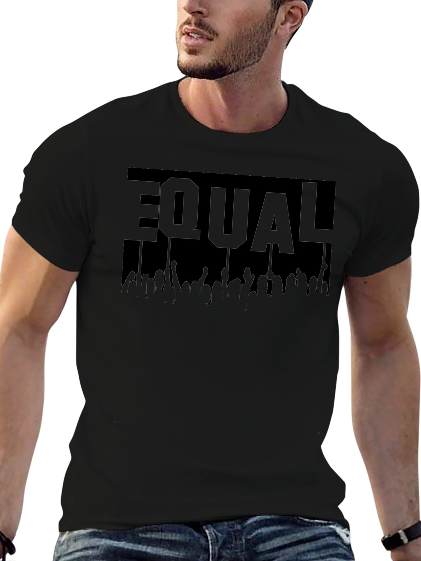 Equal Rights Graphic Tee - Black