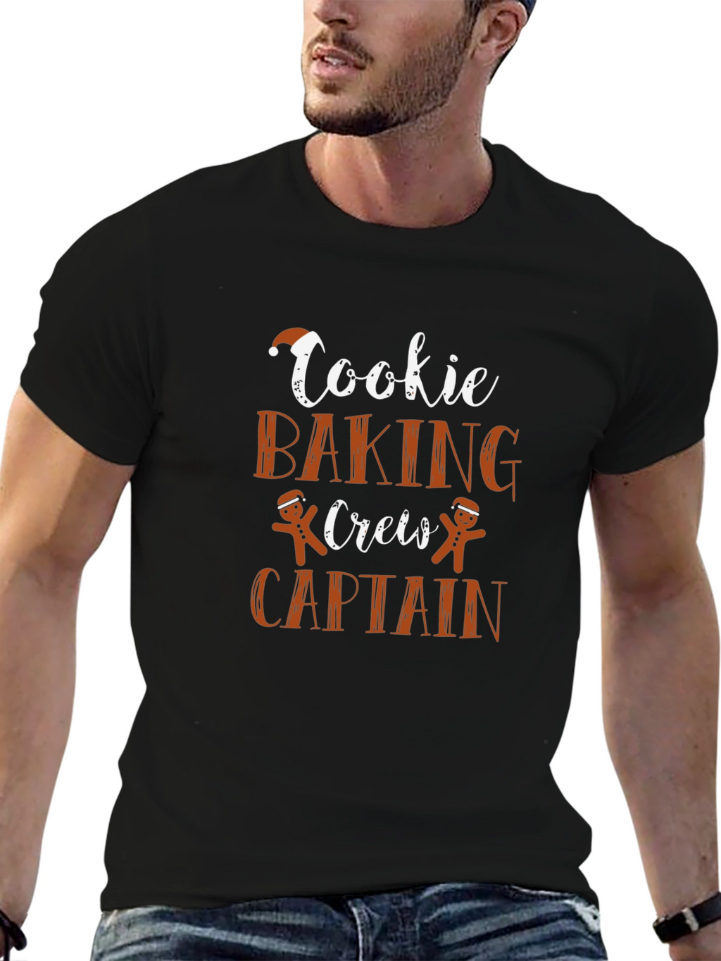 Cookie Baking Crew Captain T-Shirt