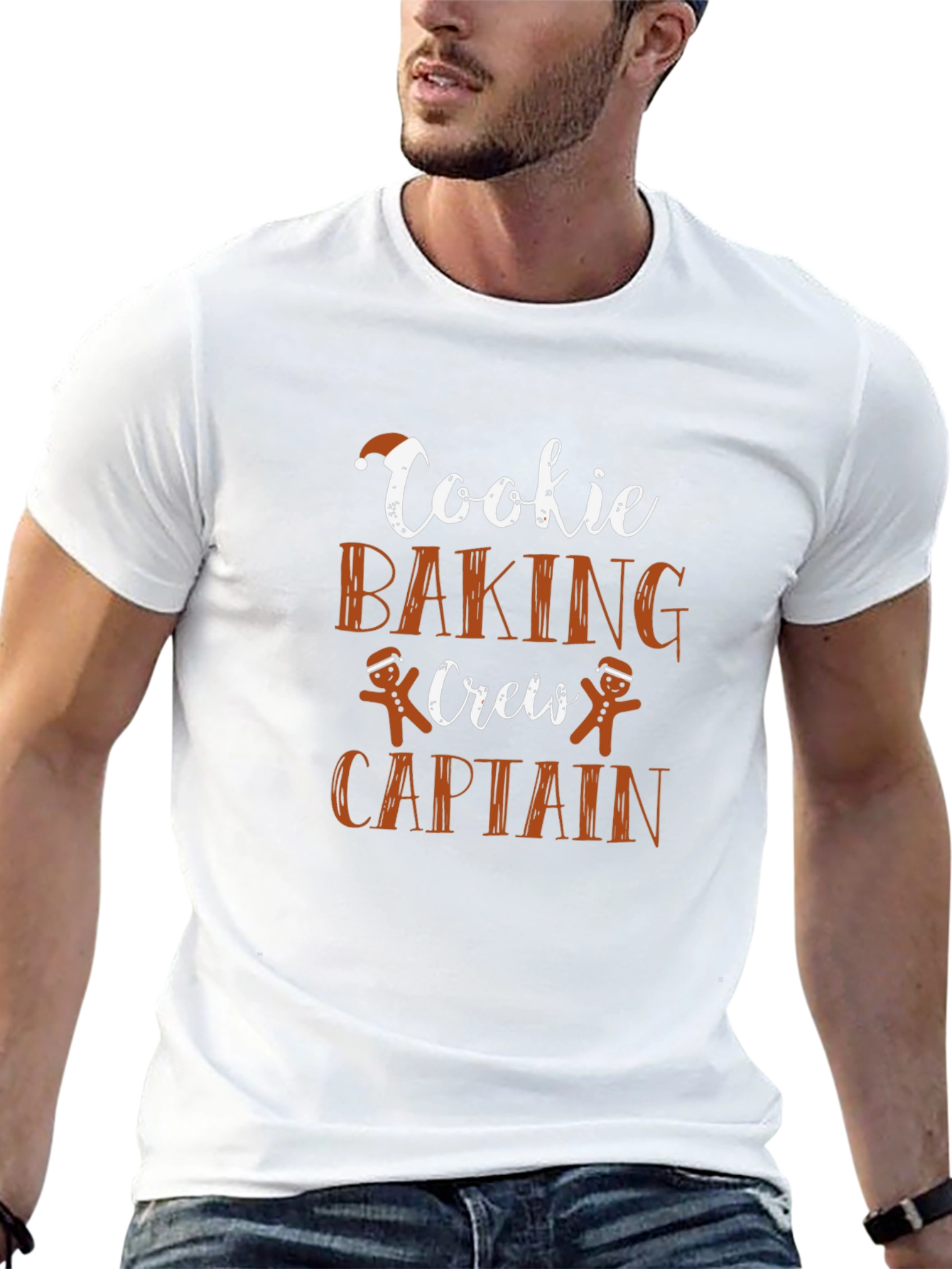 Cookie Baking Crew Captain T-Shirt