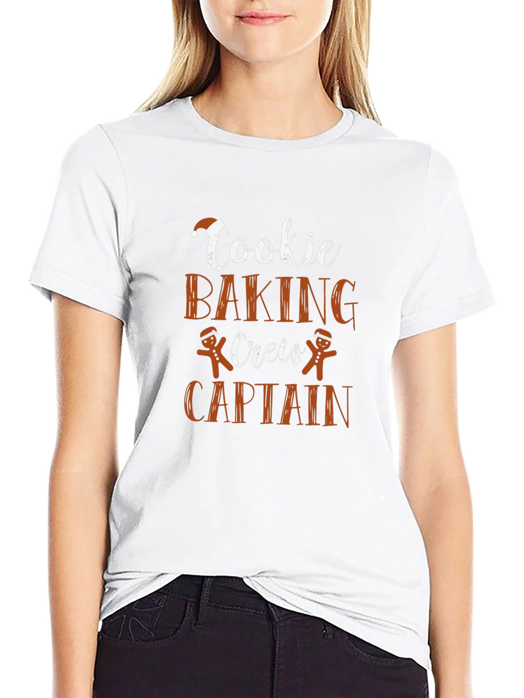 Cookie Baking Crew Captain T-Shirt