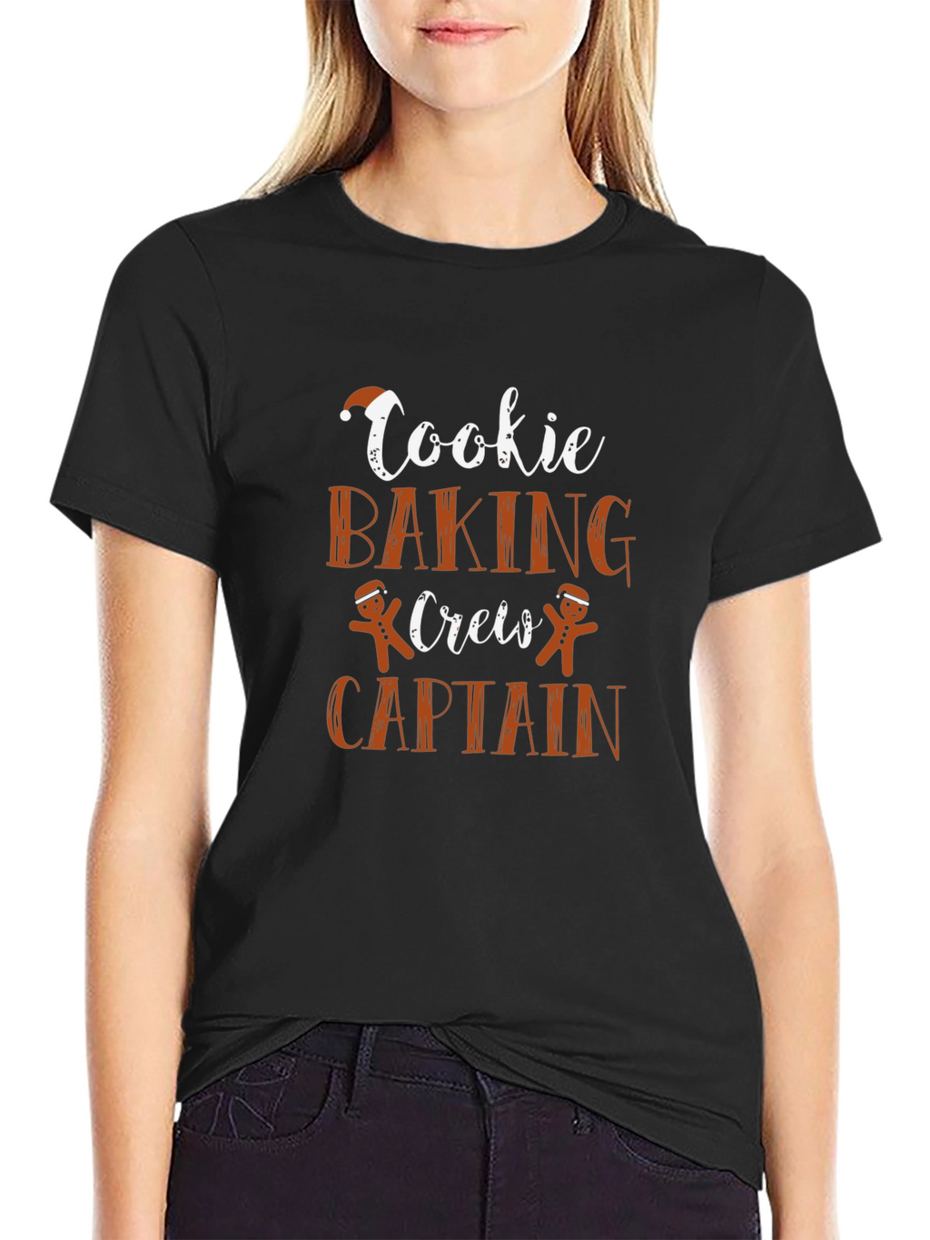 Cookie Baking Crew Captain T-Shirt