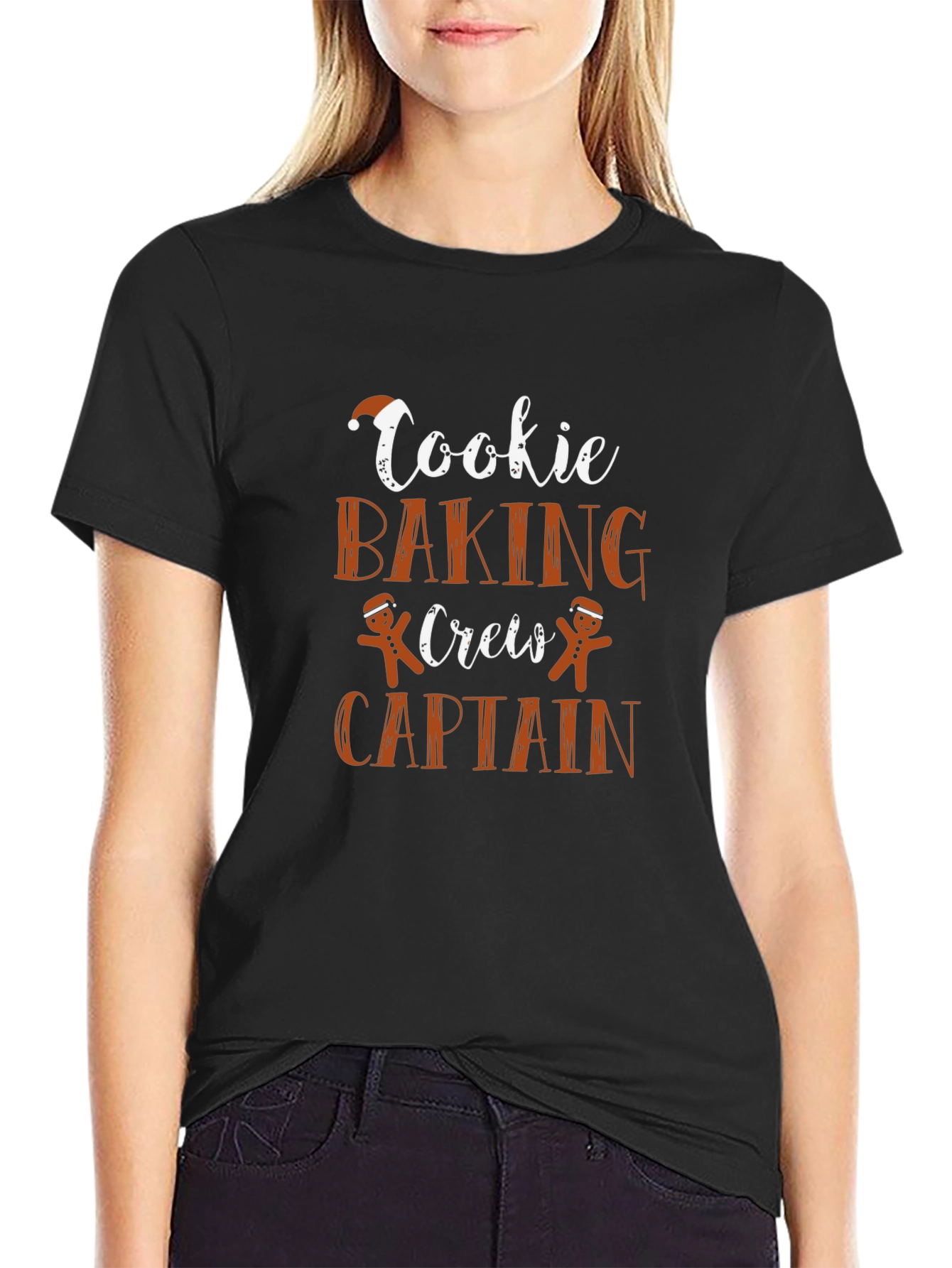 Cookie Baking Crew Captain T-Shirt