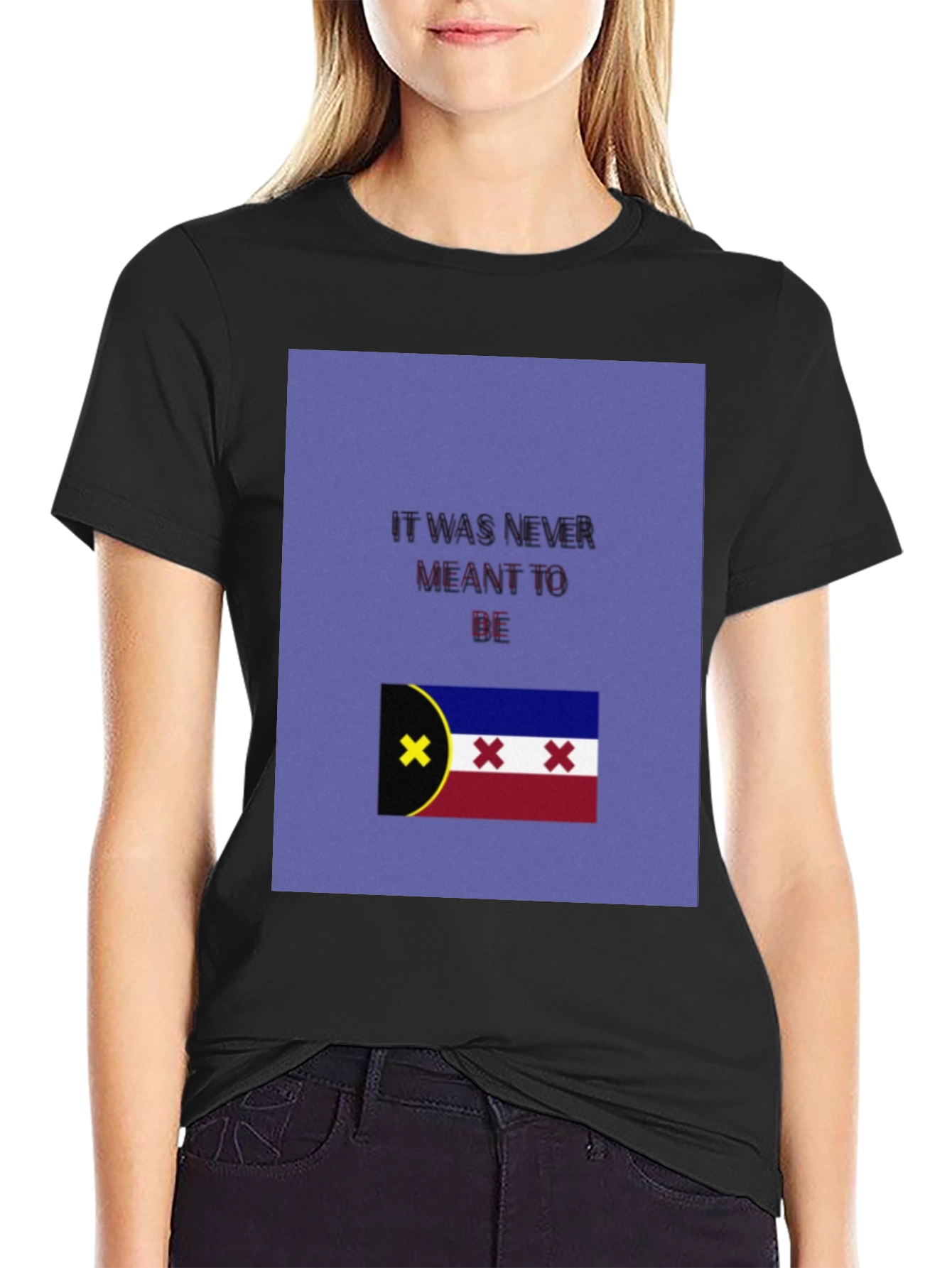 LManburg Flag T-Shirt - It Was Never Meant To Be Tee