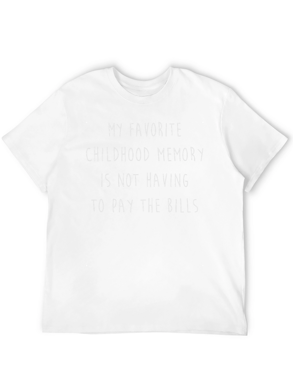 Funny Childhood Memory T-Shirt