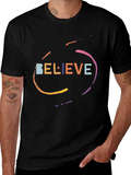 Believe Graphic Tee - Stylish & Motivational T-Shirt