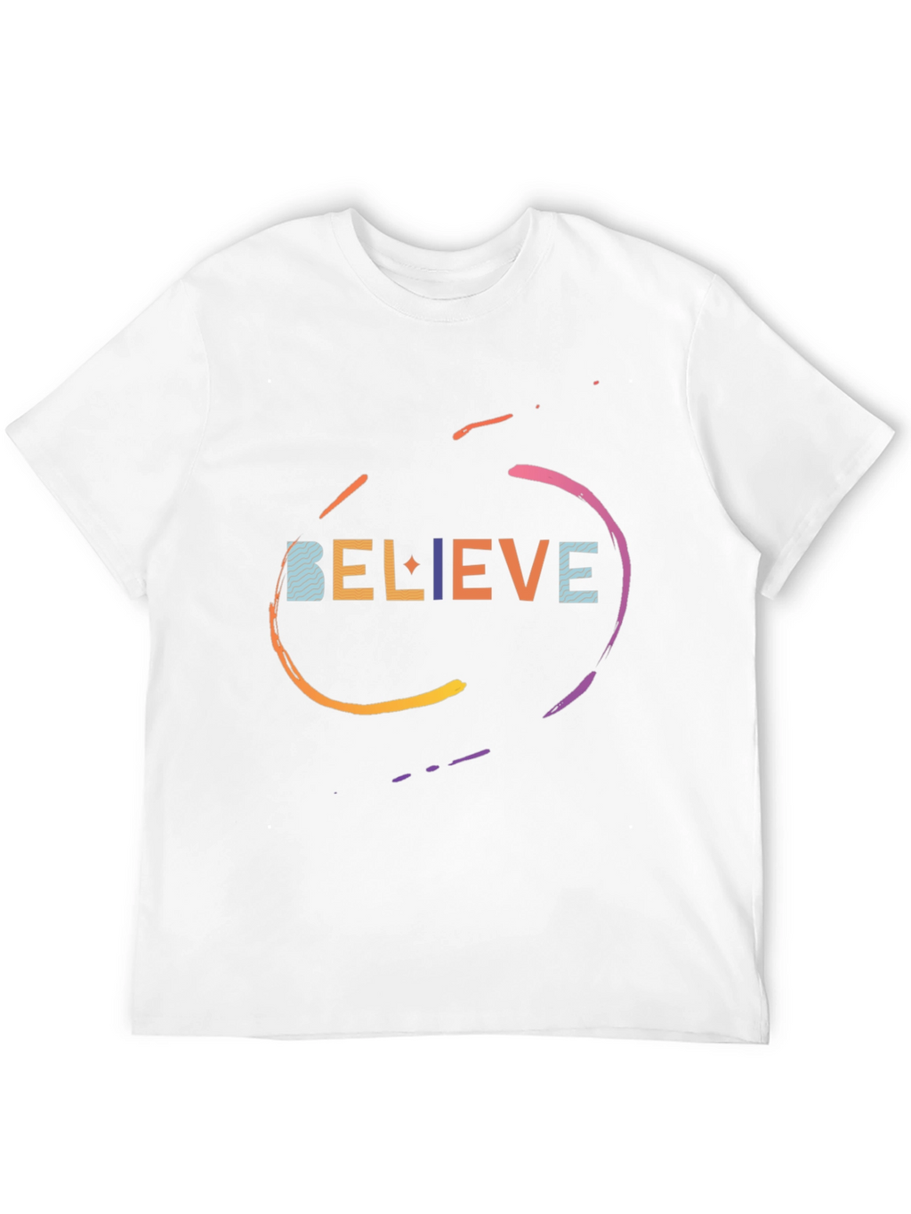 Believe Graphic Tee - Stylish & Motivational T-Shirt