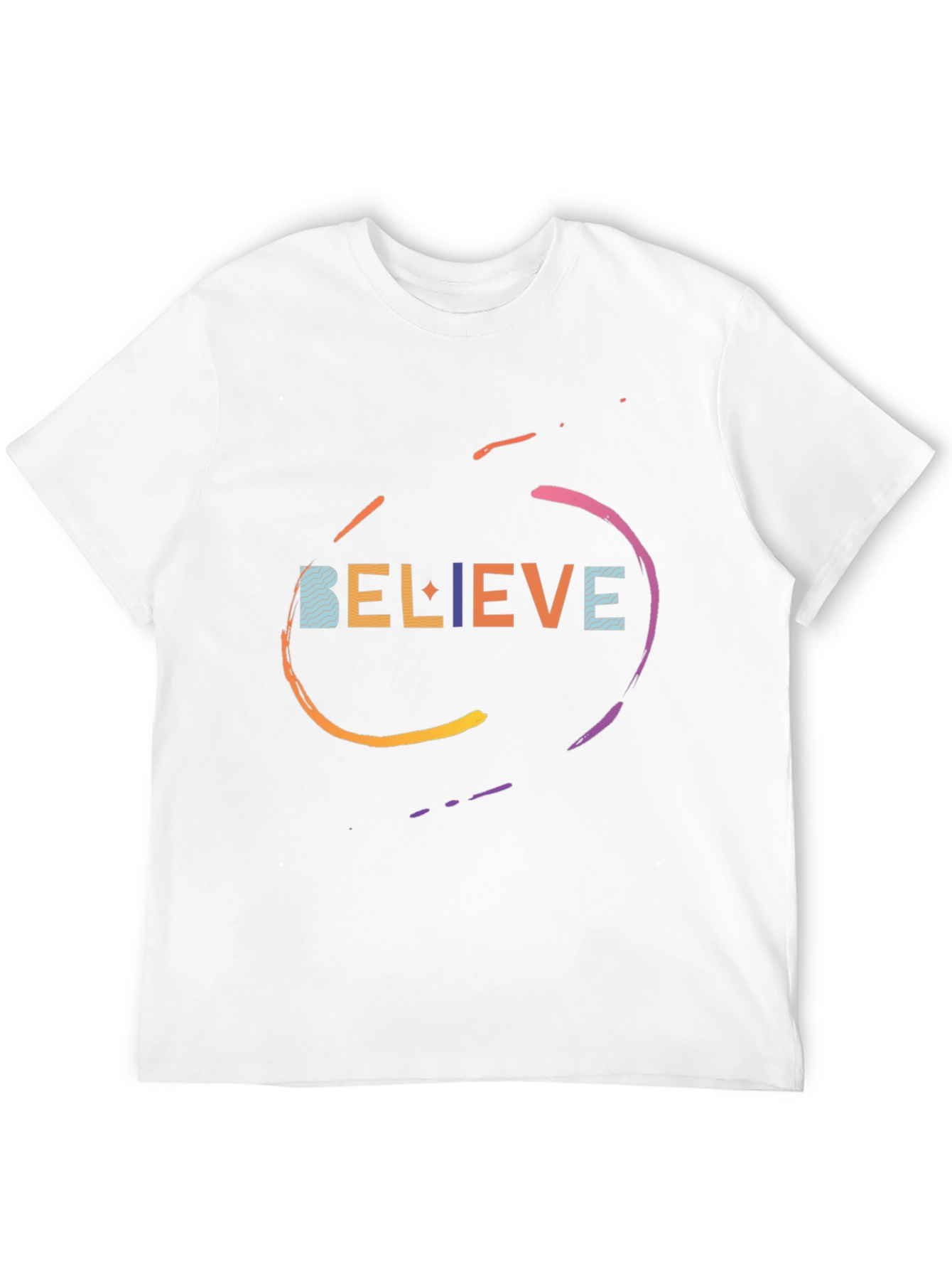Believe Graphic Tee - Stylish & Motivational T-Shirt