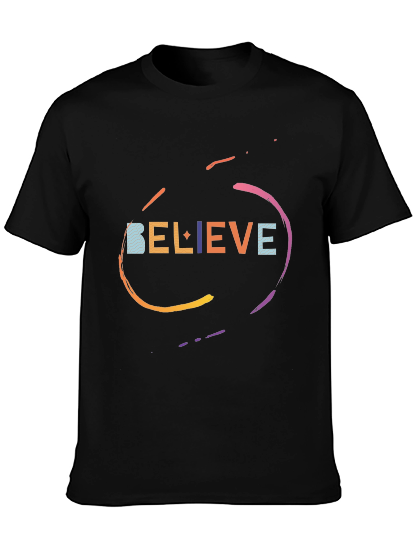 Believe Graphic Tee - Stylish & Motivational T-Shirt