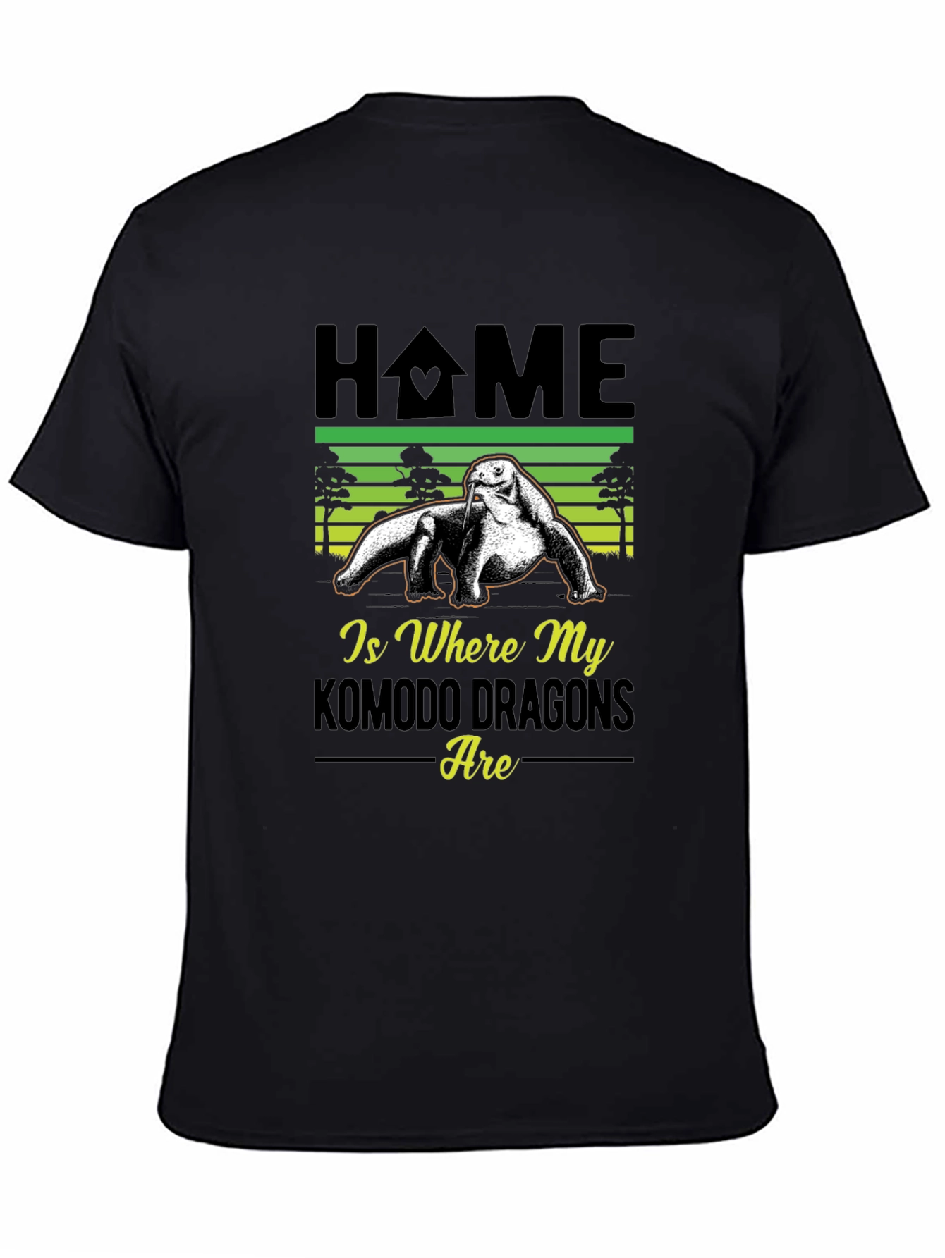 Home is Where My Komodo Dragons Are T-Shirt
