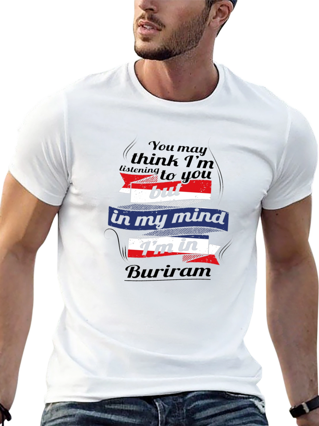 Buriram Mind T-Shirt -  Unique Graphic Tee