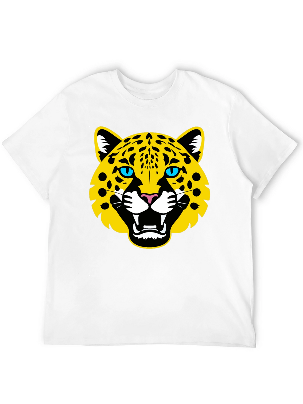 Bold Jaguar Graphic Black T-Shirt