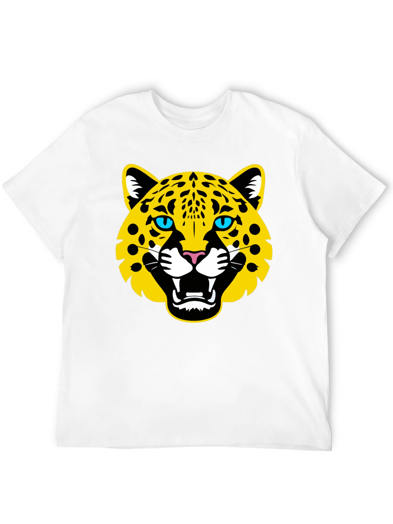 Bold Jaguar Graphic Black T-Shirt