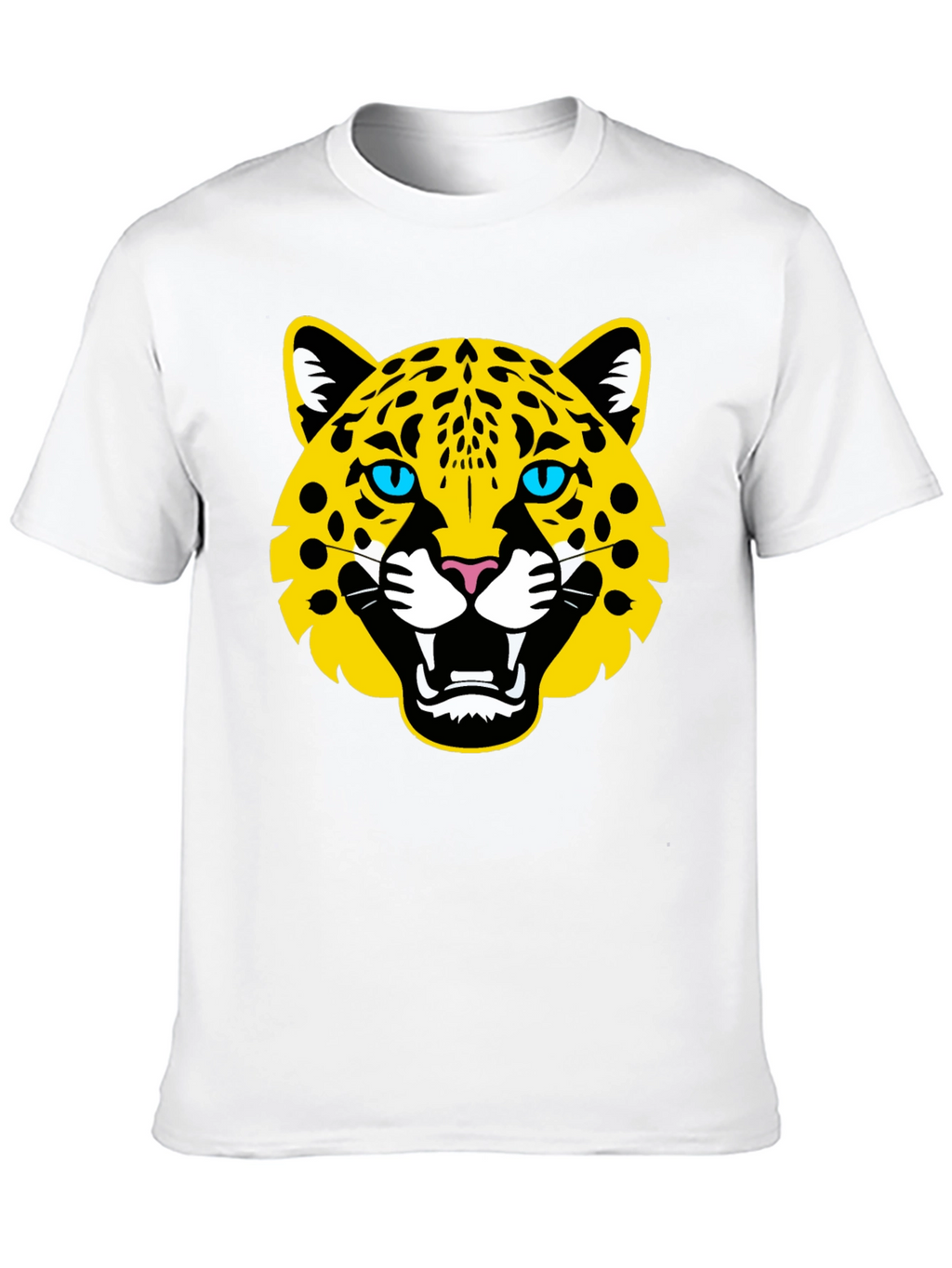 Bold Jaguar Graphic Black T-Shirt