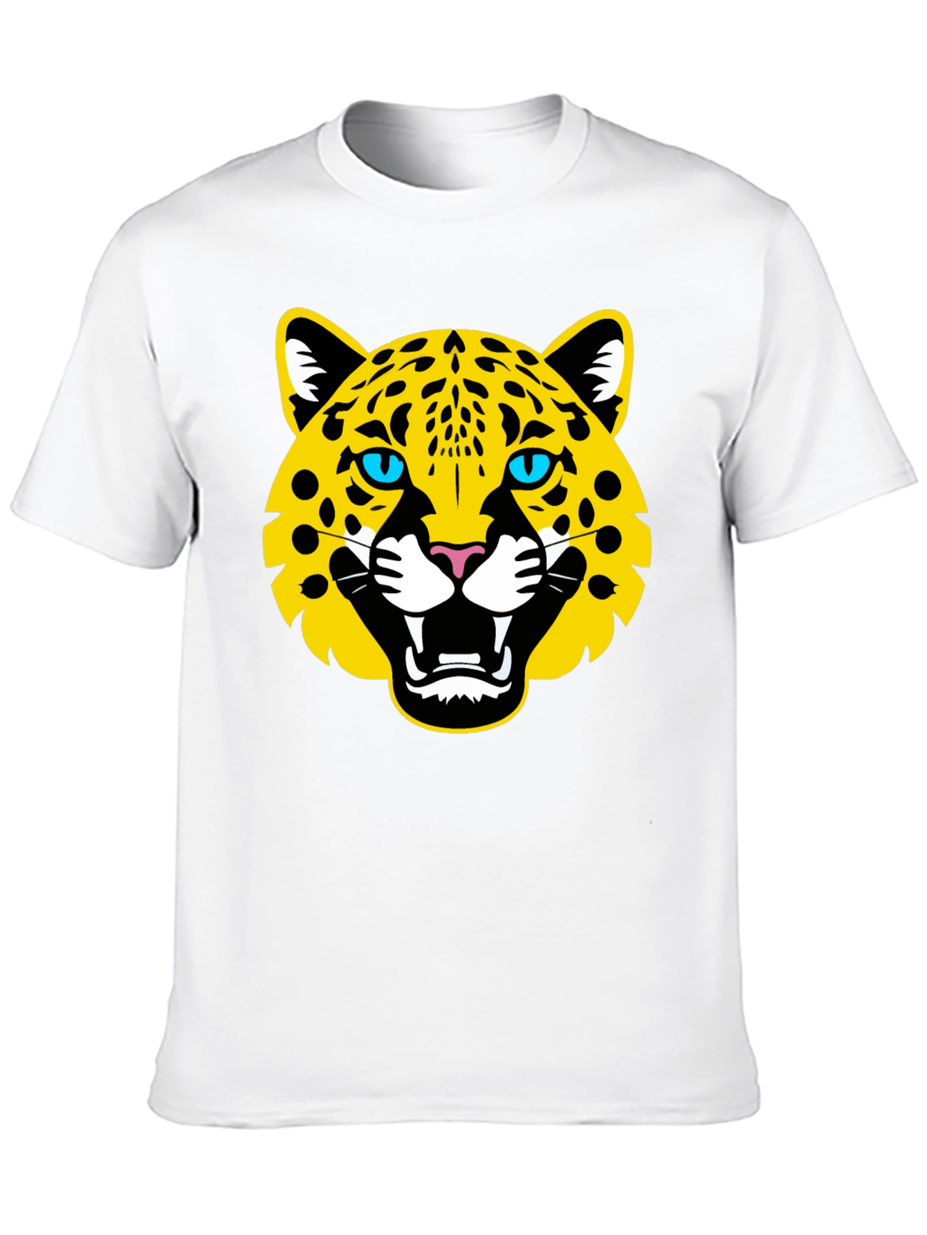Bold Jaguar Graphic Black T-Shirt