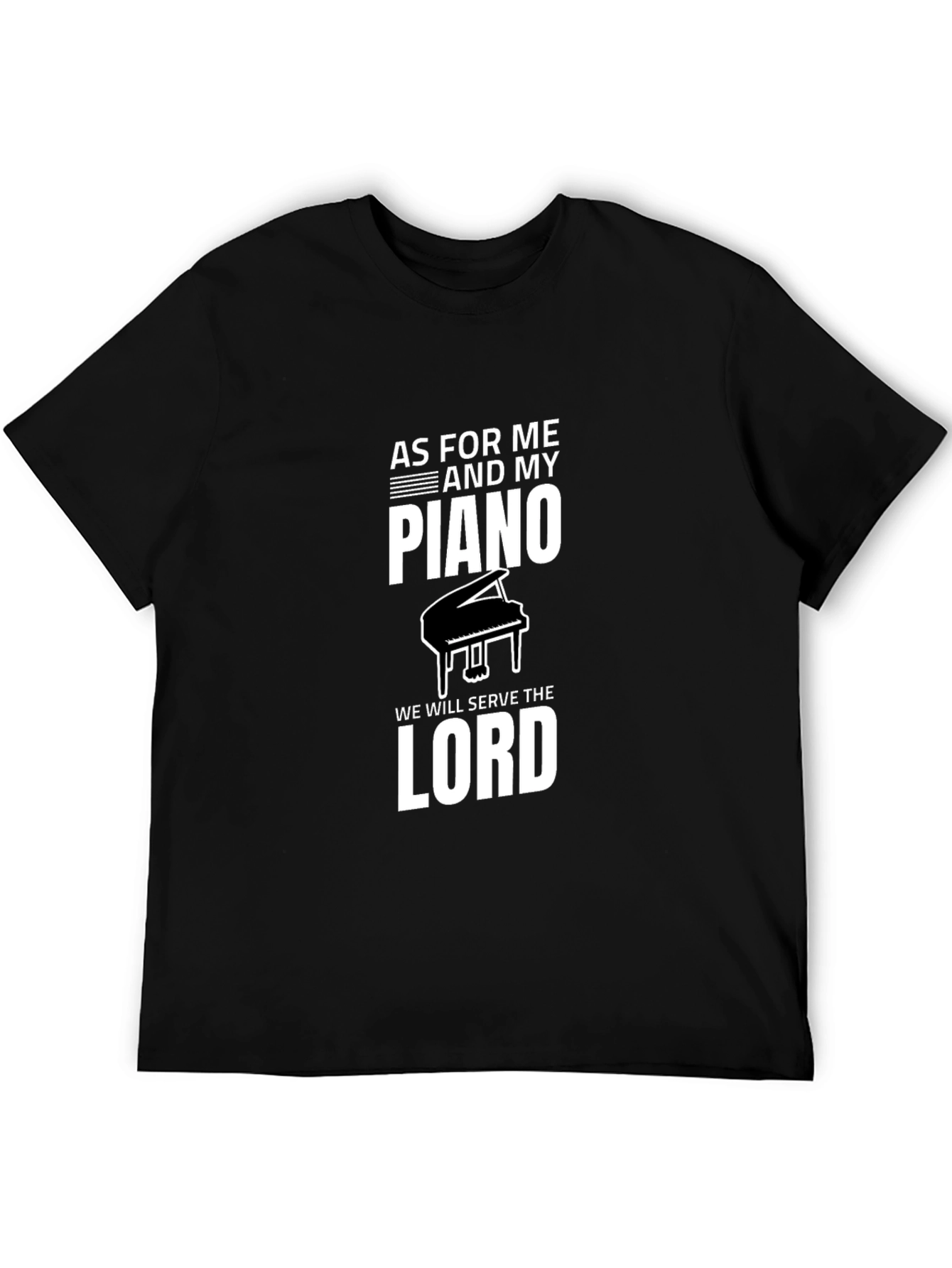 Piano & Lord Graphic T-Shirt - Black