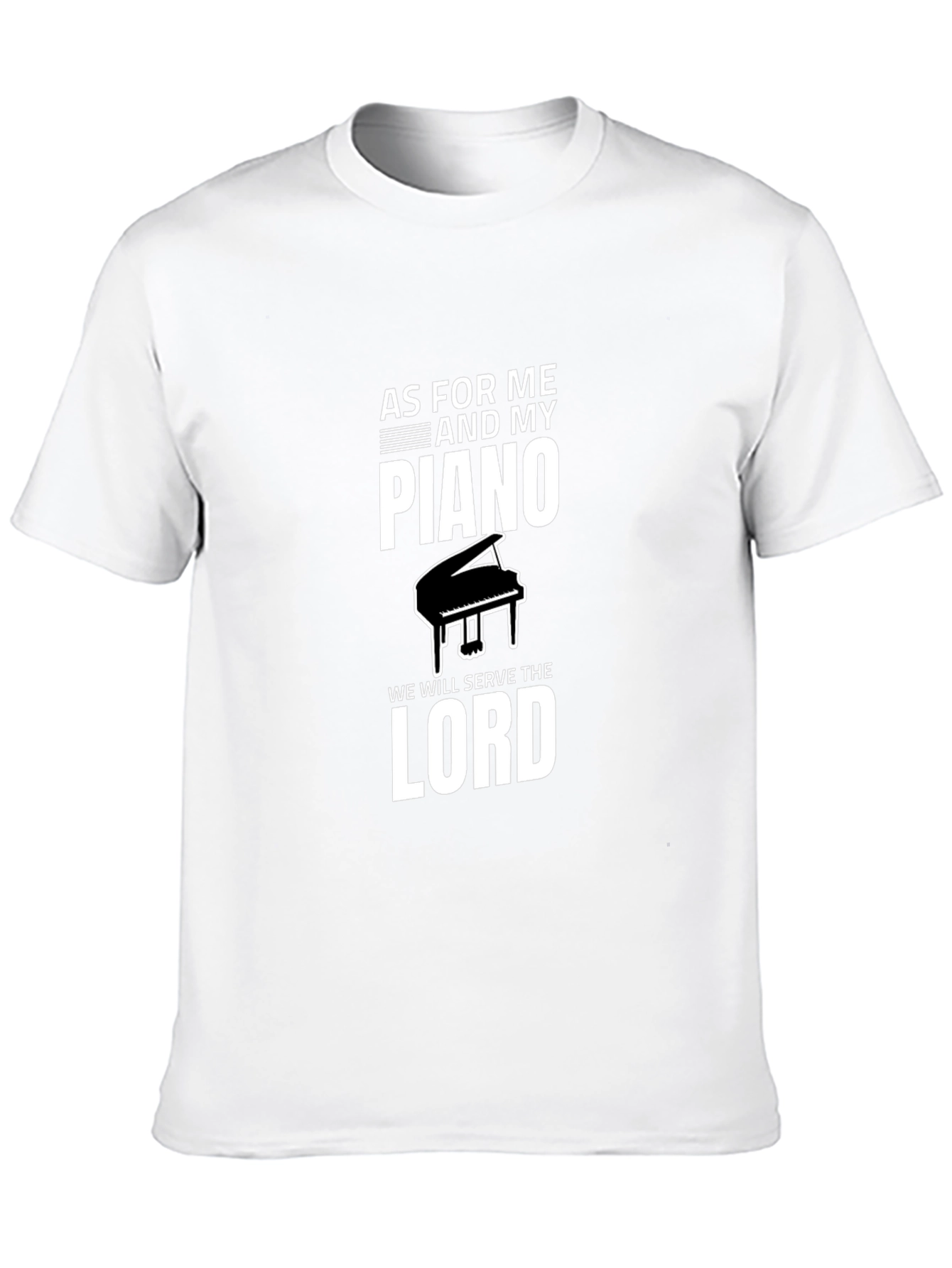 Piano & Lord Graphic T-Shirt - Black