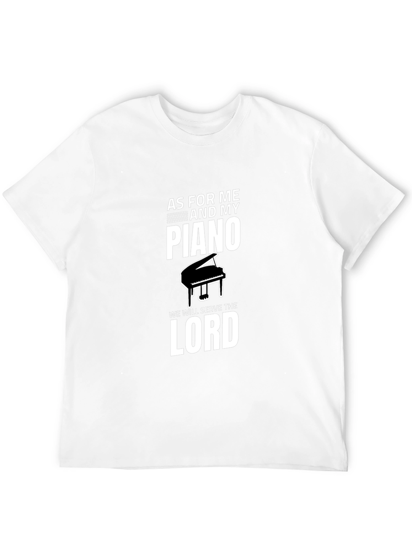 Piano & Lord Graphic T-Shirt - Black