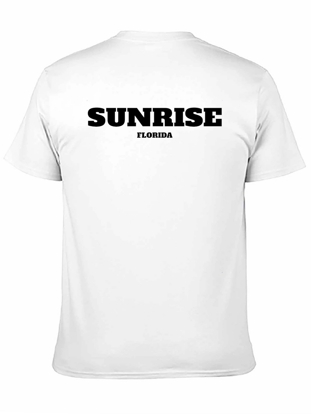 Sunrise Florida Black Graphic Tee