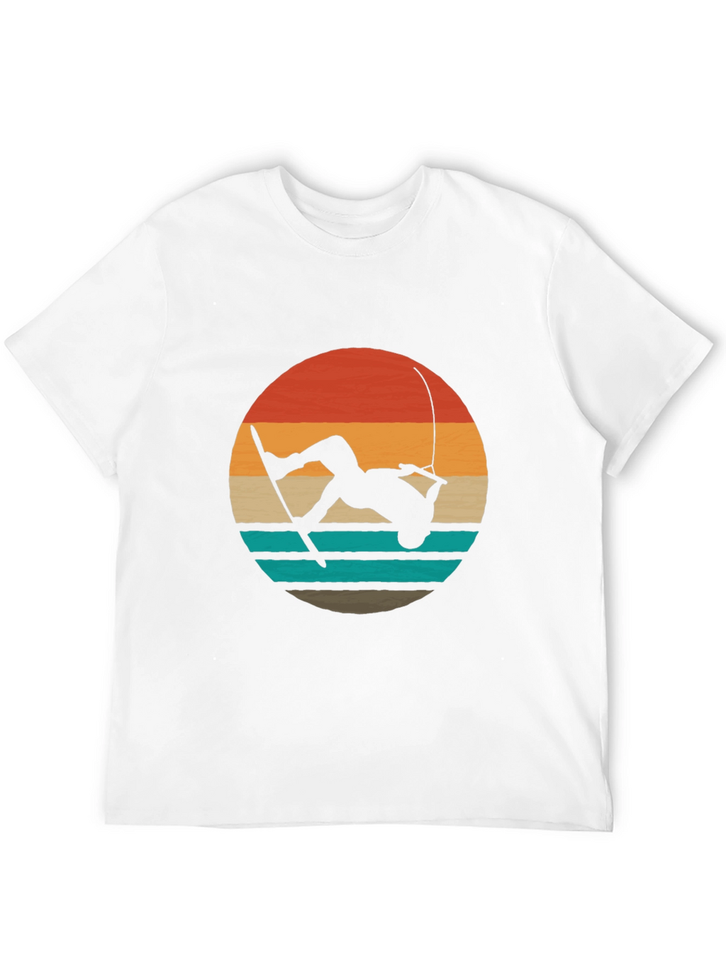 Wakeboard Retro Sunset T-Shirt