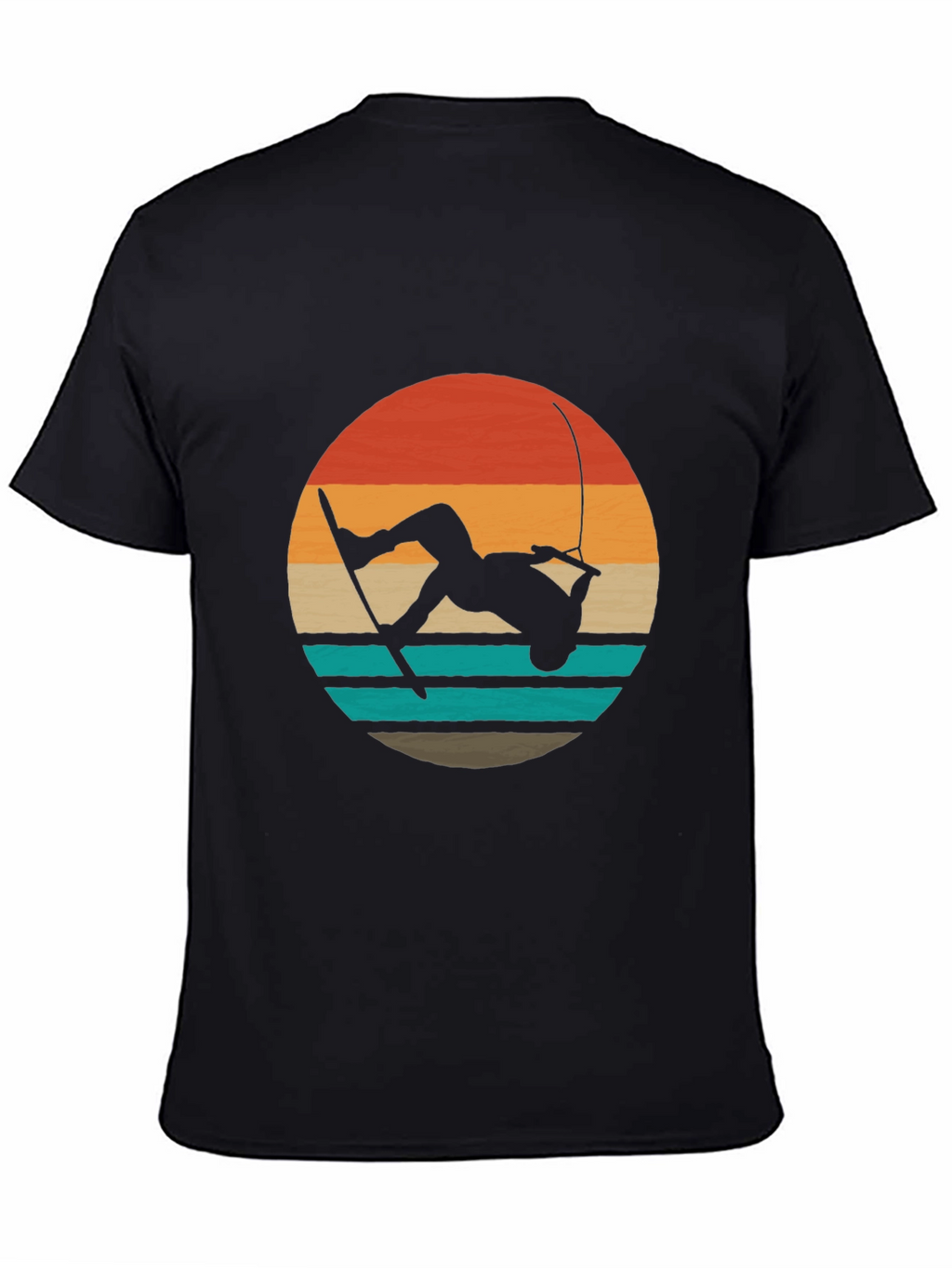 Wakeboard Retro Sunset T-Shirt