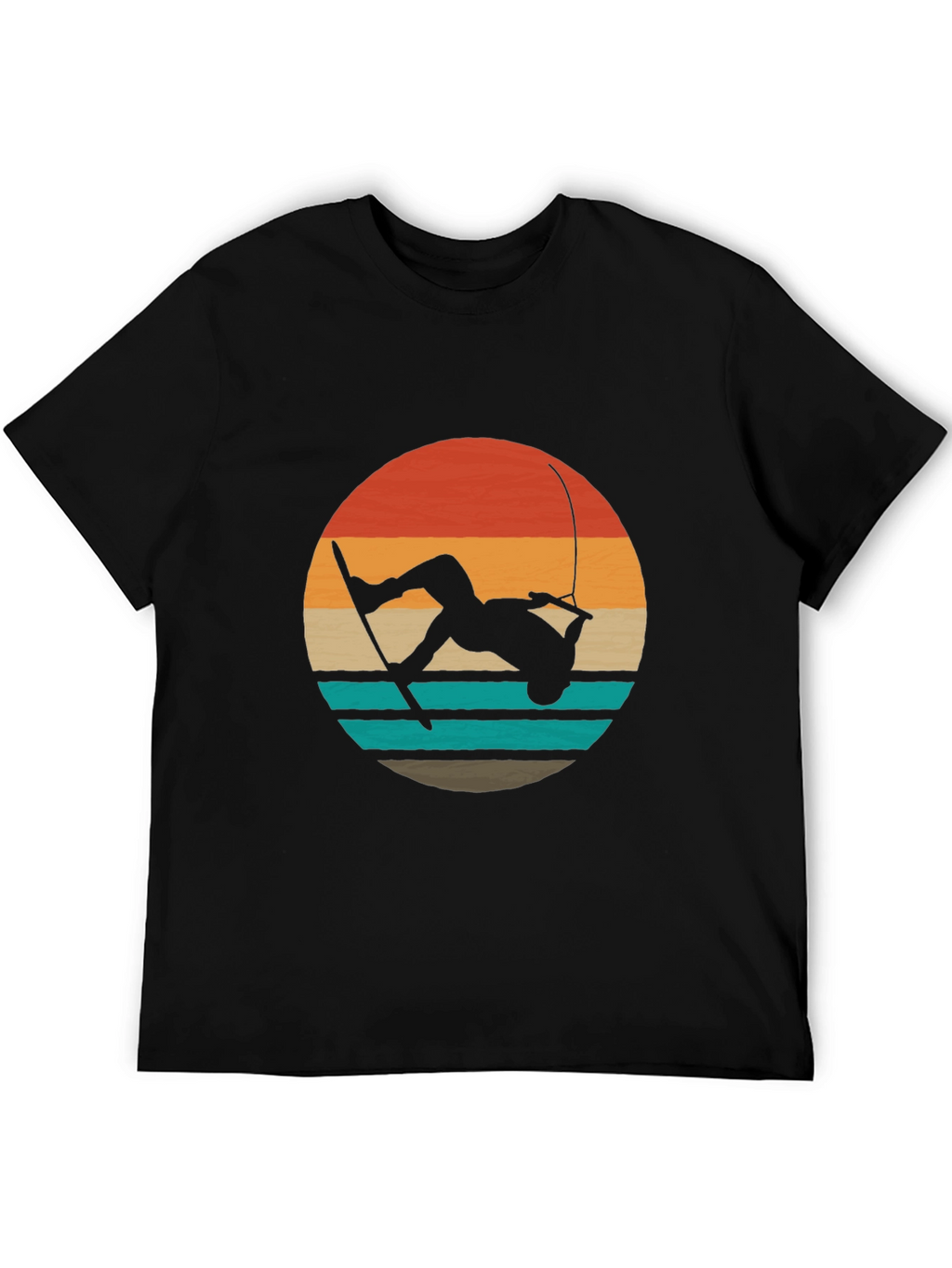 Wakeboard Retro Sunset T-Shirt