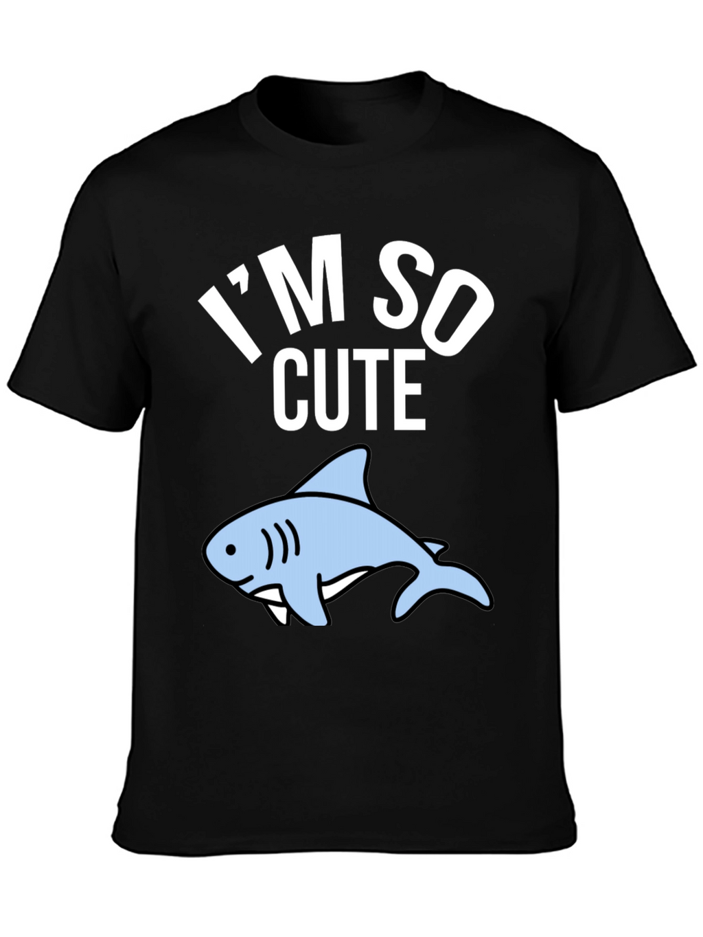 Im So Cute Shark Graphic T-Shirt