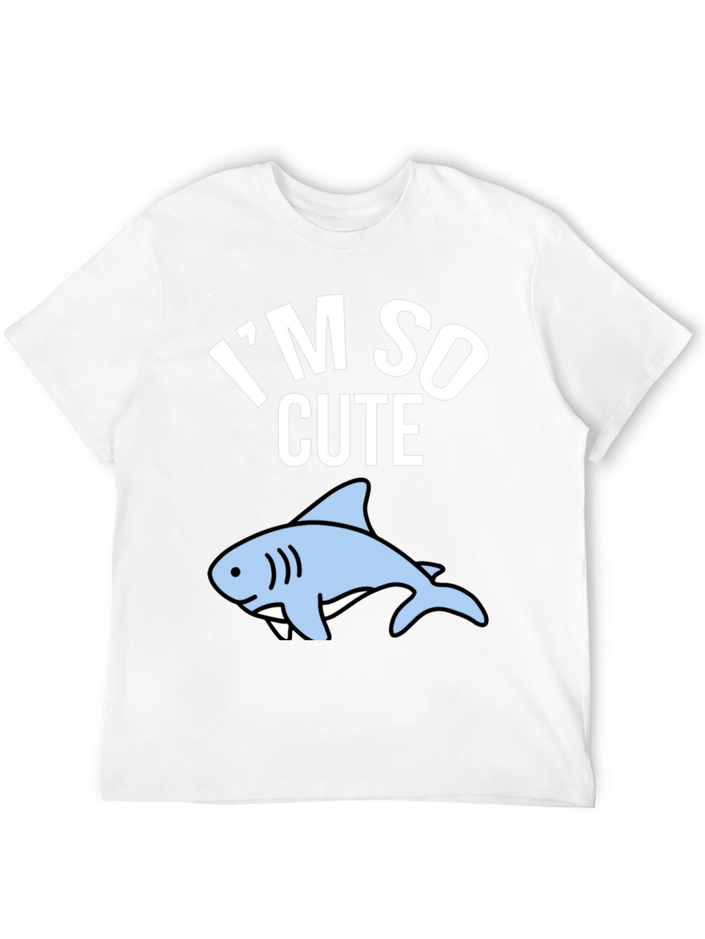 Im So Cute Shark Graphic T-Shirt