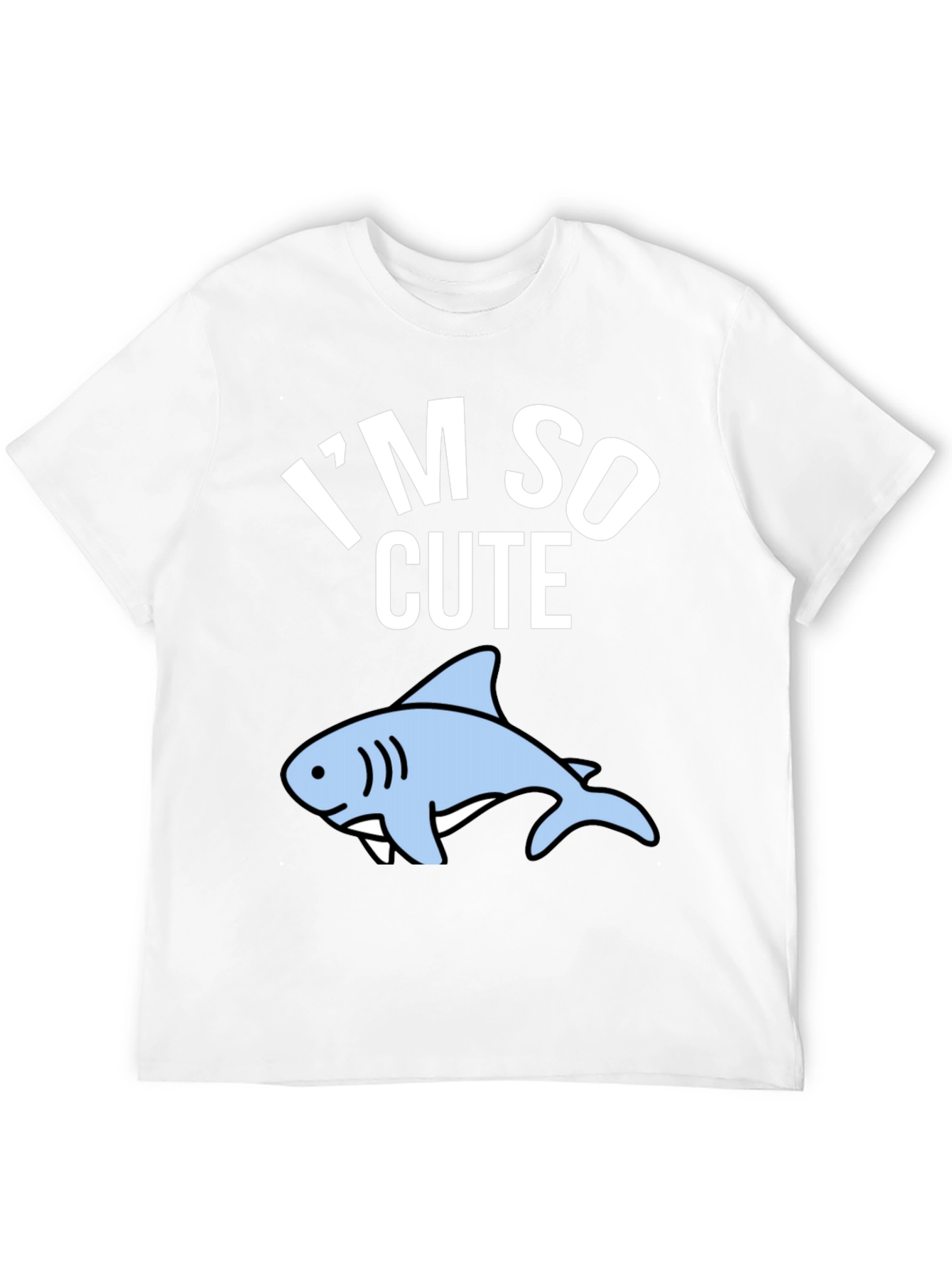 Im So Cute Shark Graphic T-Shirt