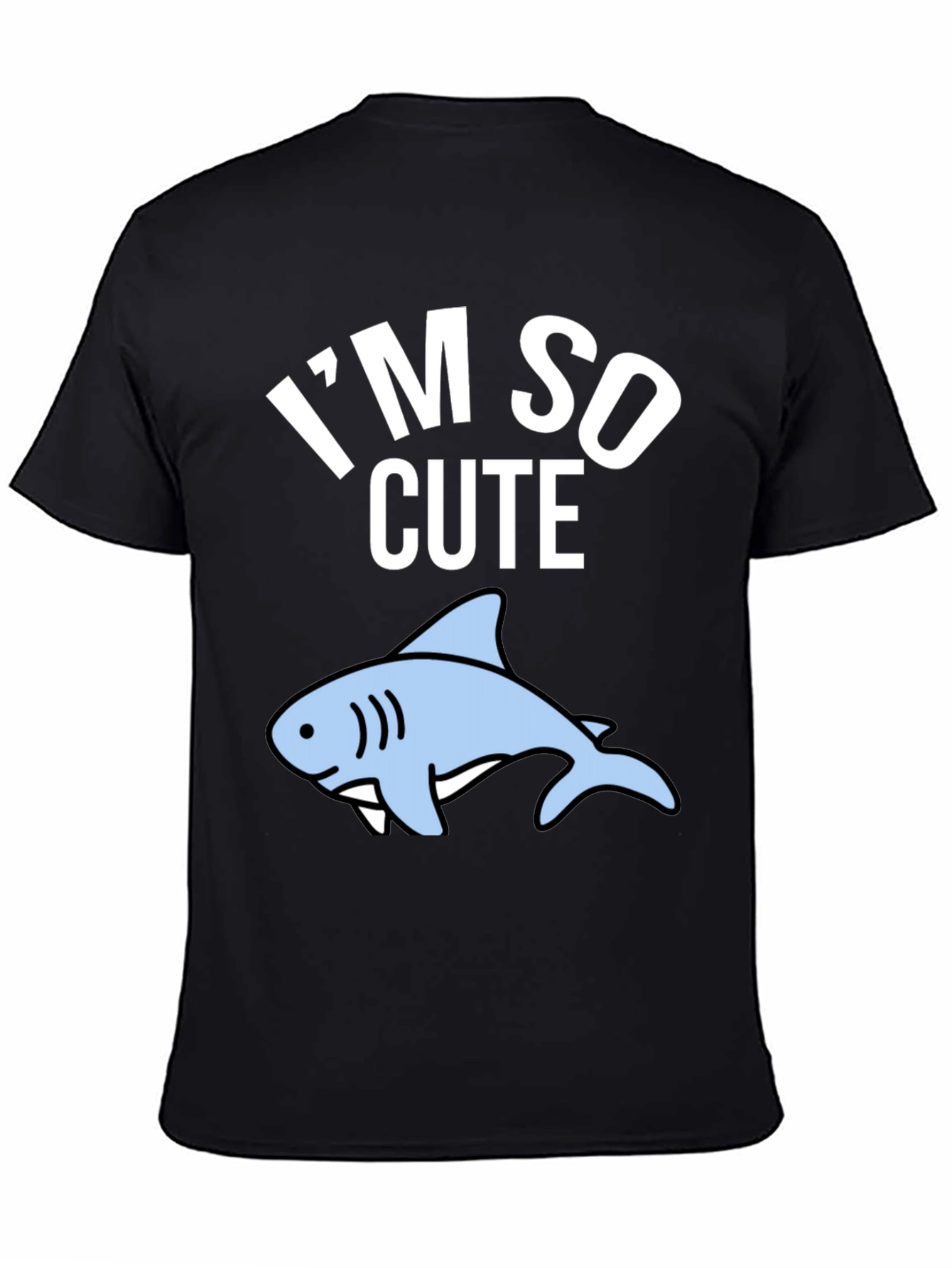 Im So Cute Shark Graphic T-Shirt