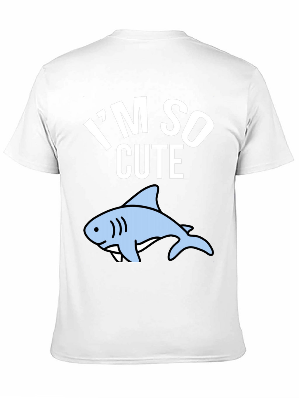 Im So Cute Shark Graphic T-Shirt
