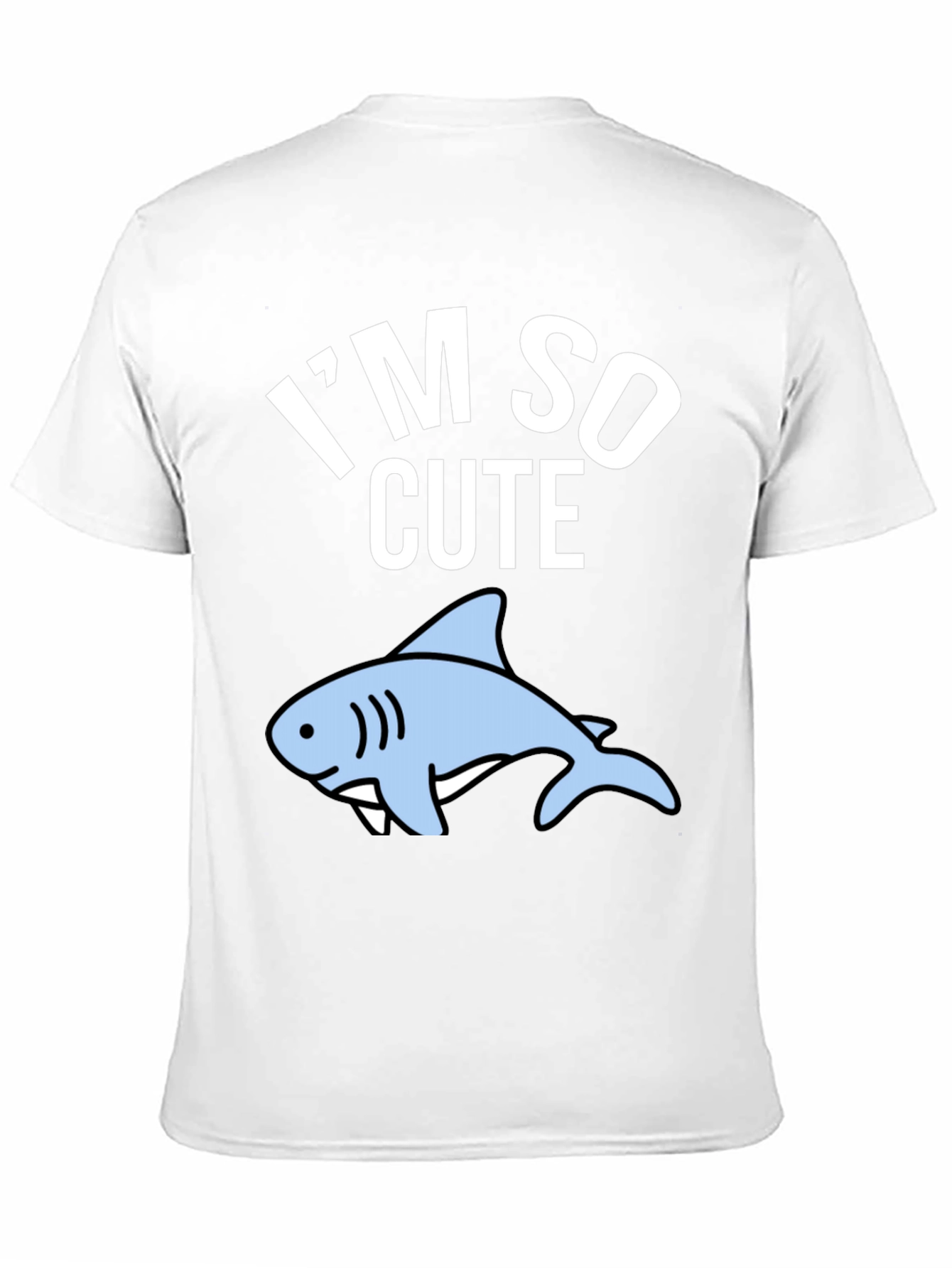 Im So Cute Shark Graphic T-Shirt
