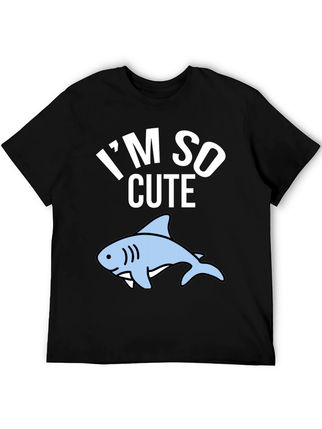 Im So Cute Shark Graphic T-Shirt
