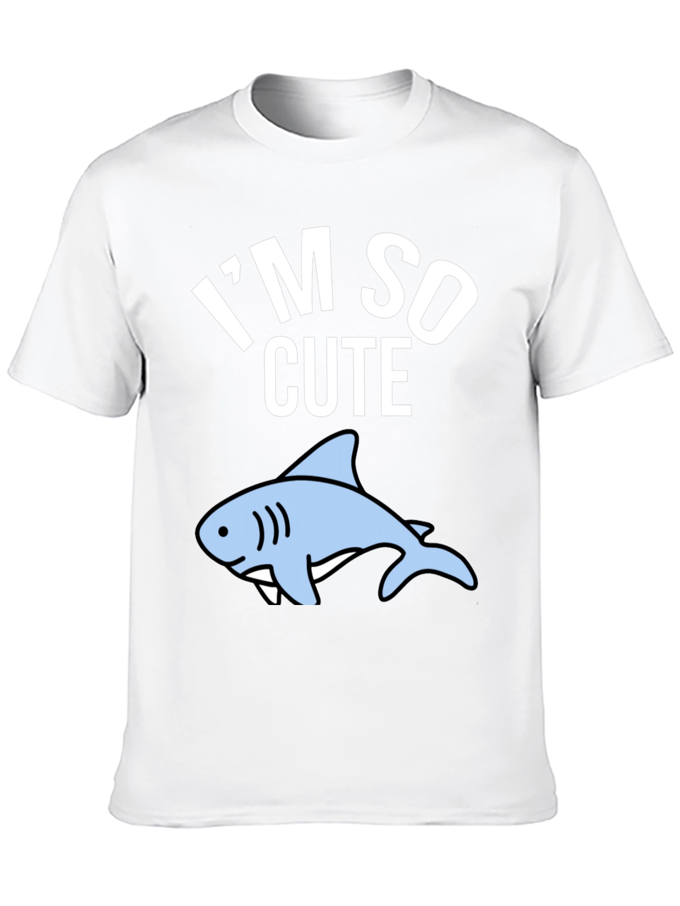 Im So Cute Shark Graphic T-Shirt