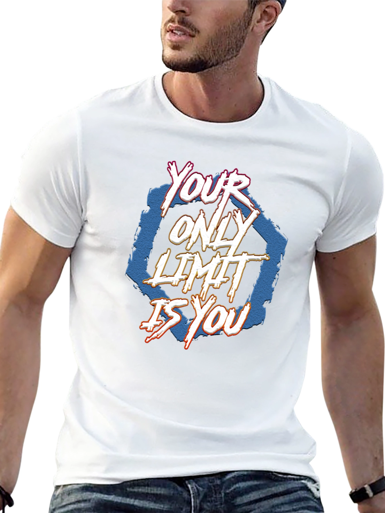 Your Only Limit Is You T-Shirt - Motivational Tee