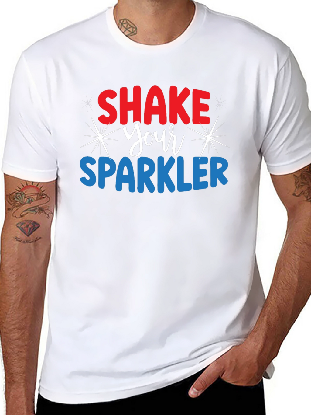 Shake Your Sparkler Patriotic Graphic Tee