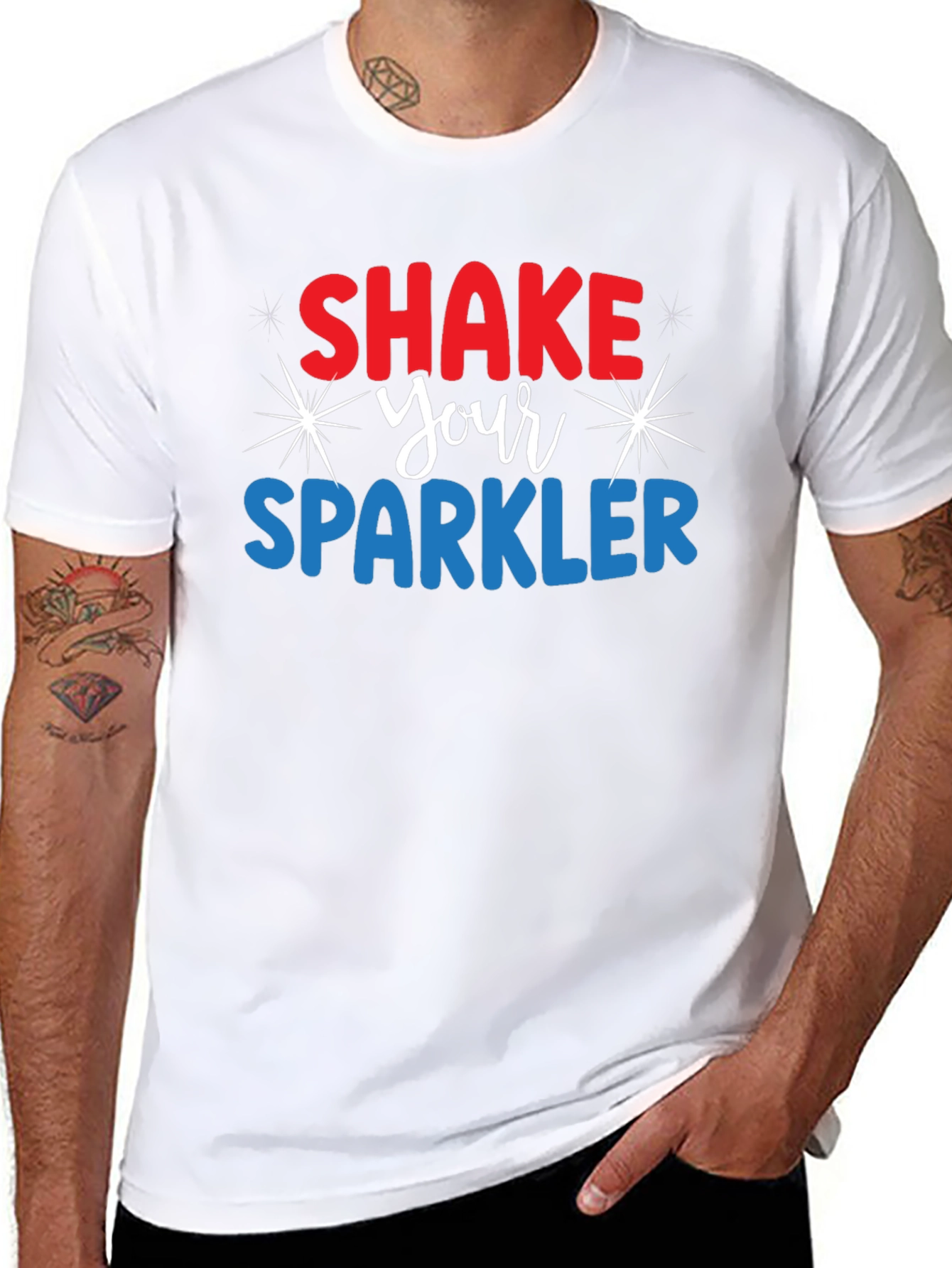 Shake Your Sparkler Patriotic Graphic Tee