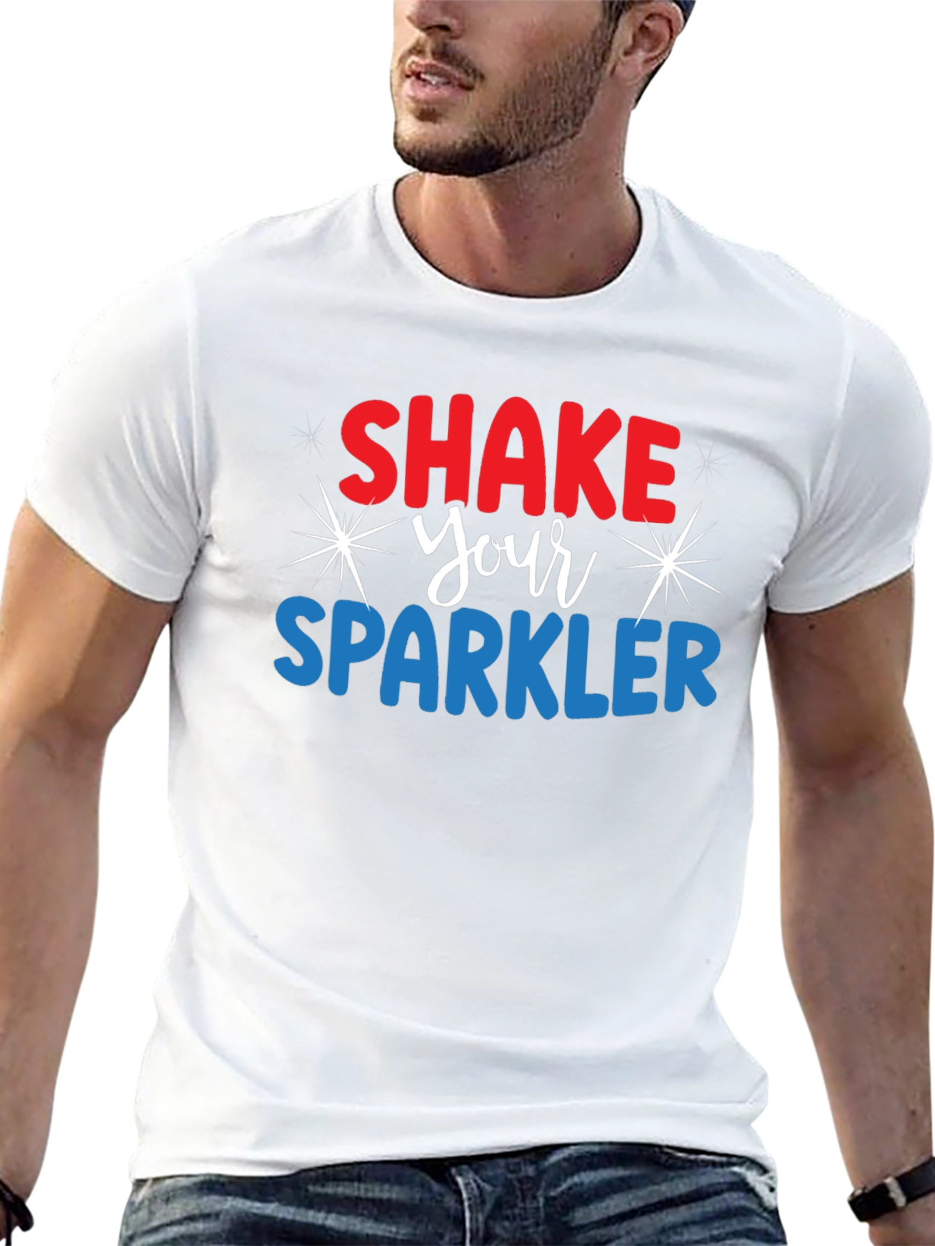 Shake Your Sparkler Patriotic Graphic Tee
