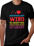 Wer Randaliert Funny Medical T-Shirt