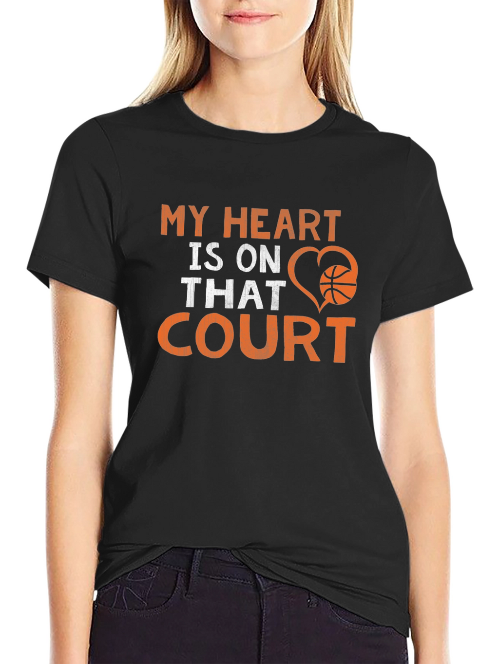 Basketball Heart T-Shirt