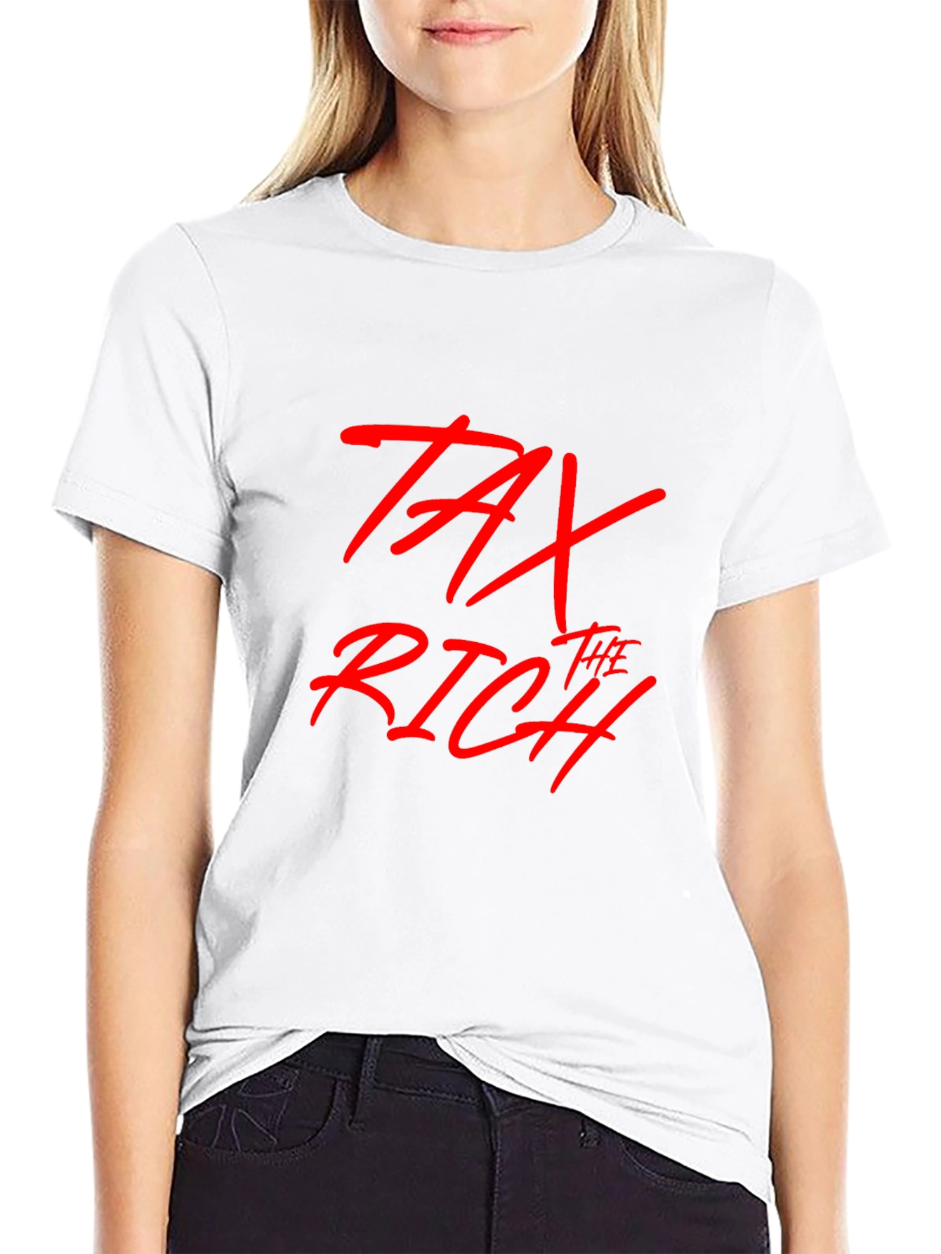 Tax The Rich Graphic Tee - Bold Statement T-Shirt