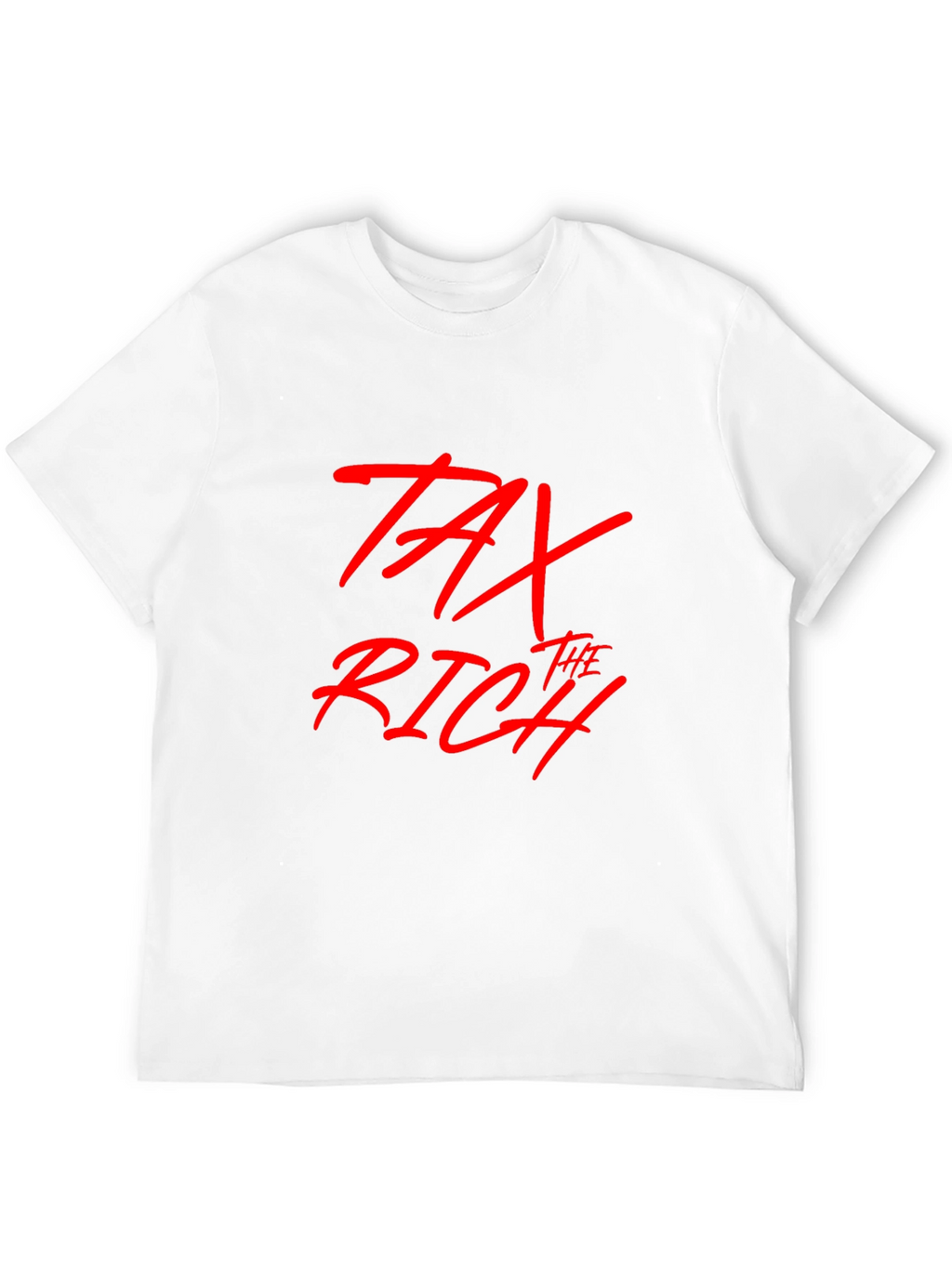 Tax The Rich Graphic Tee - Bold Statement T-Shirt