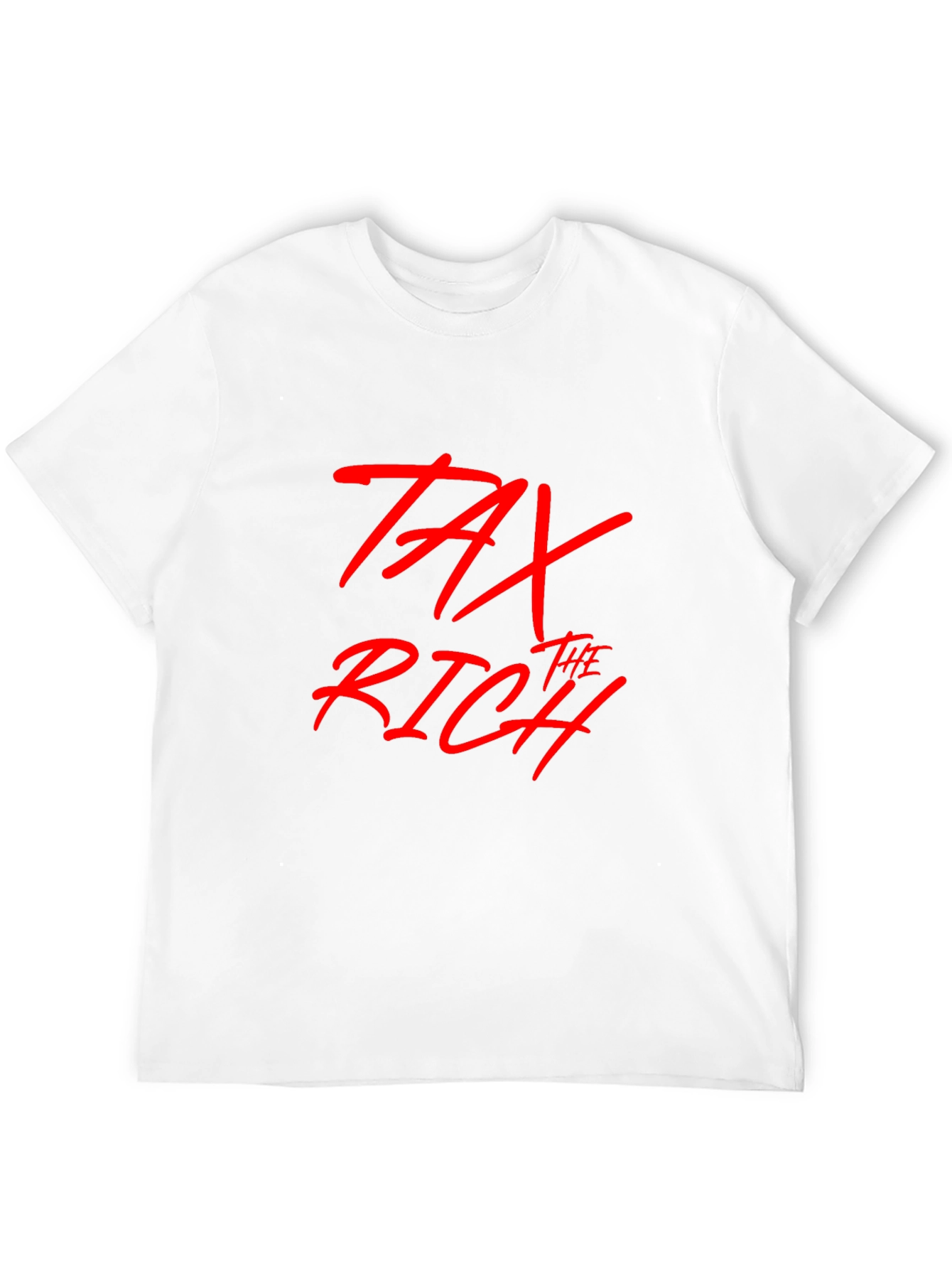 Tax The Rich Graphic Tee - Bold Statement T-Shirt