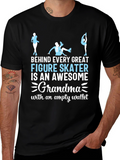 Awesome Grandma Figure Skater T-Shirt