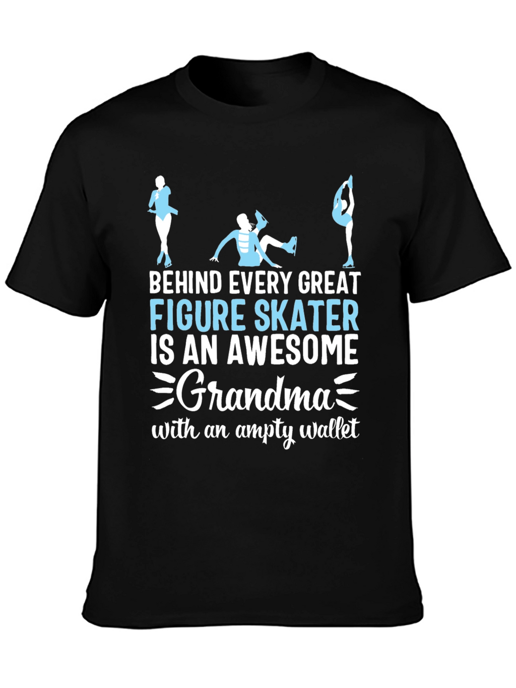 Awesome Grandma Figure Skater T-Shirt