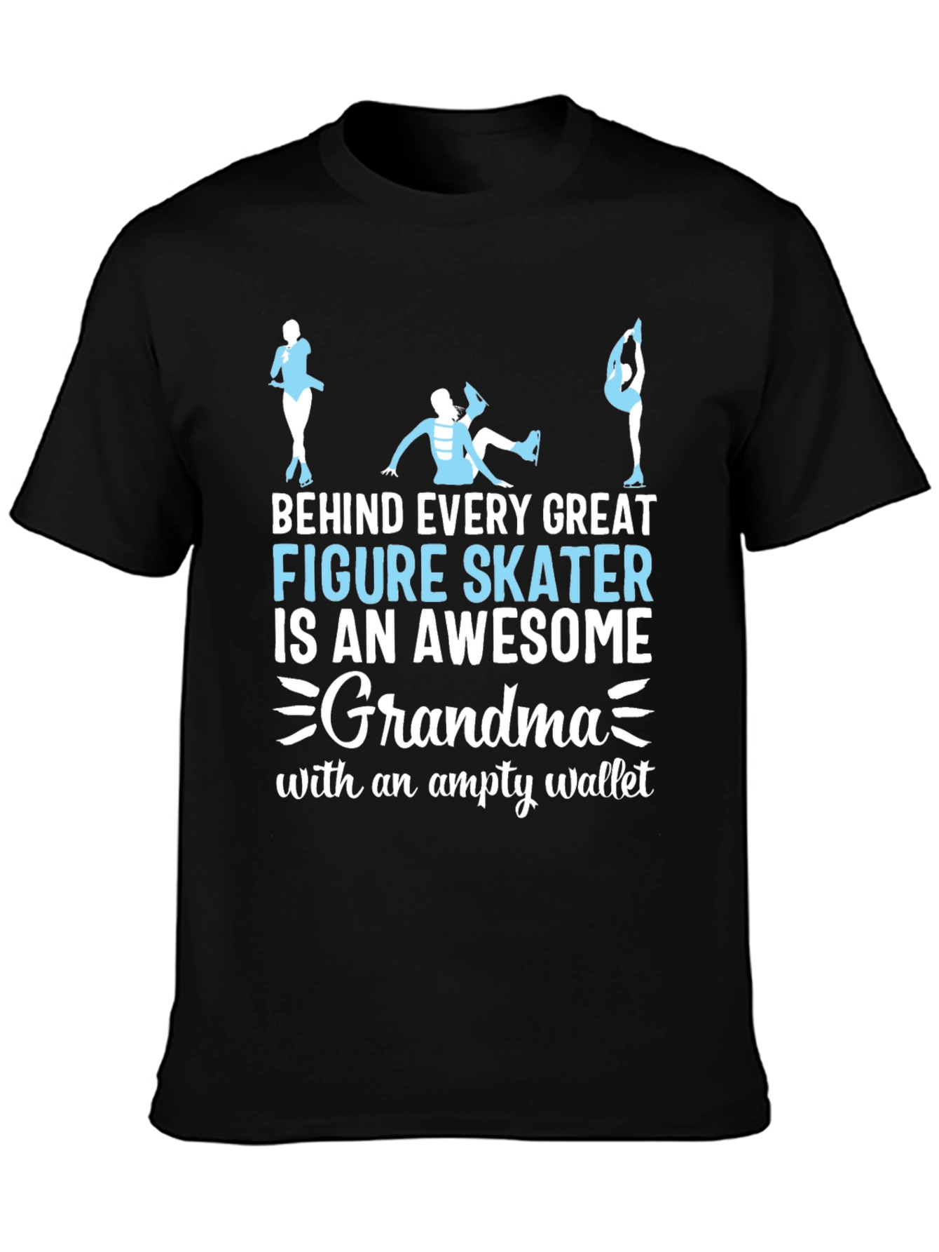 Awesome Grandma Figure Skater T-Shirt